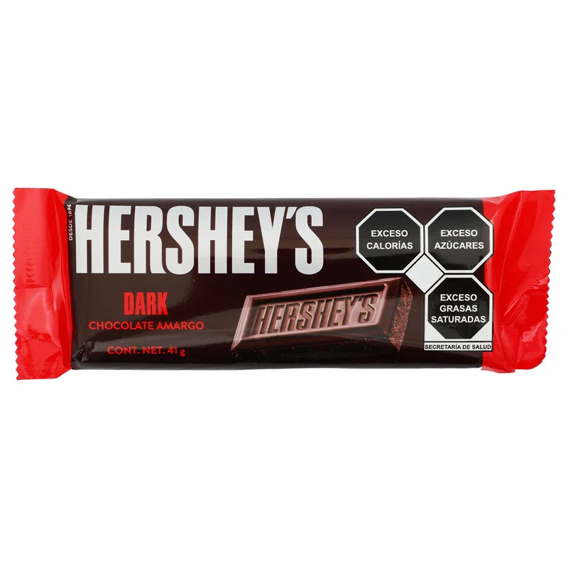Chocolate Hersheys Dark Barra 41 G