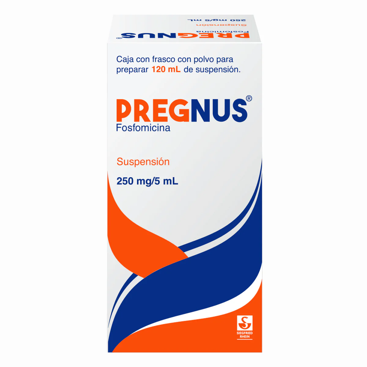 Pregnus Suspensión 250 Mg - Frasco Dosificador 120 Ml (Fosfomicina) - Image 4
