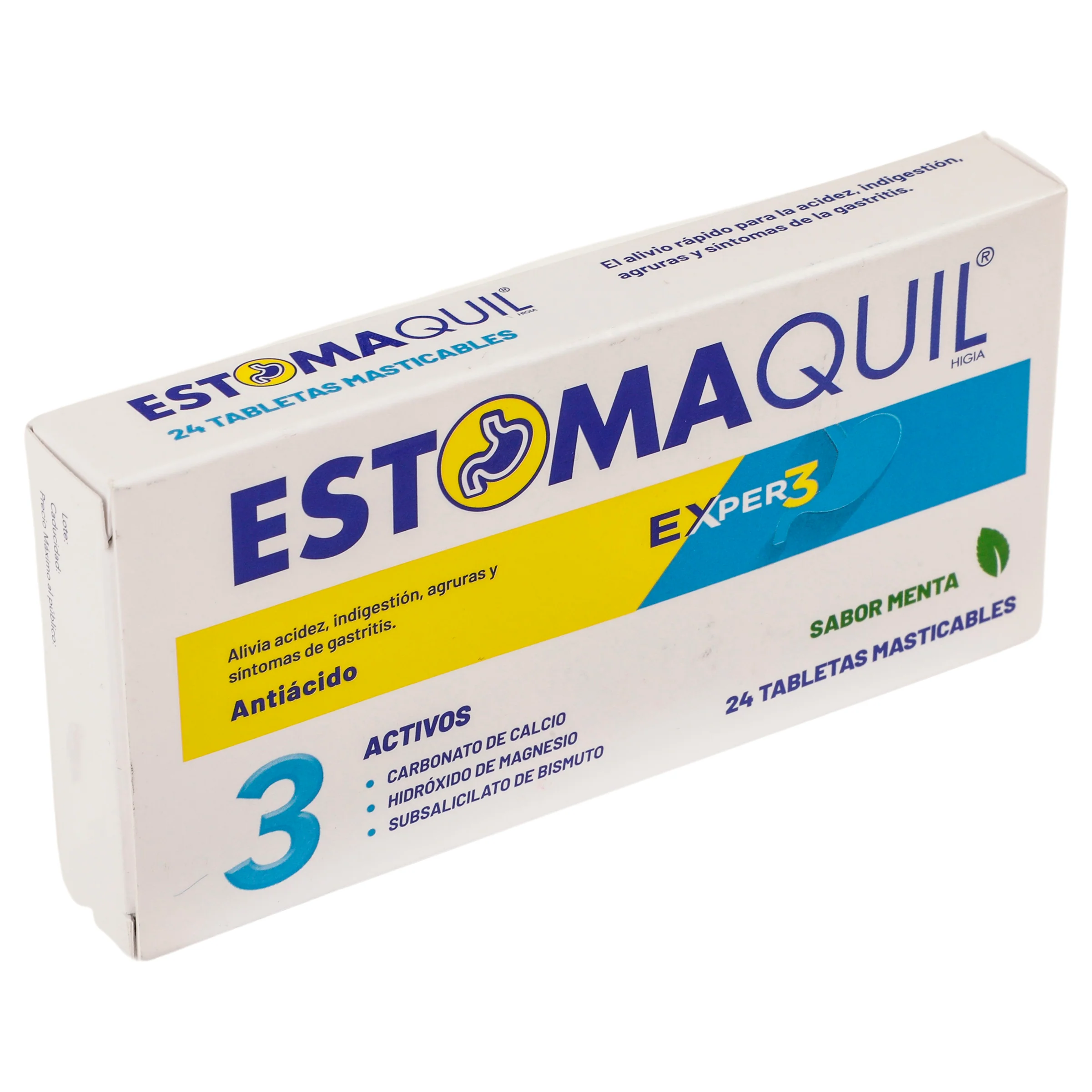 Estomaquil Exper3 Con 24 Tabletas Masticables Menta - Image 2