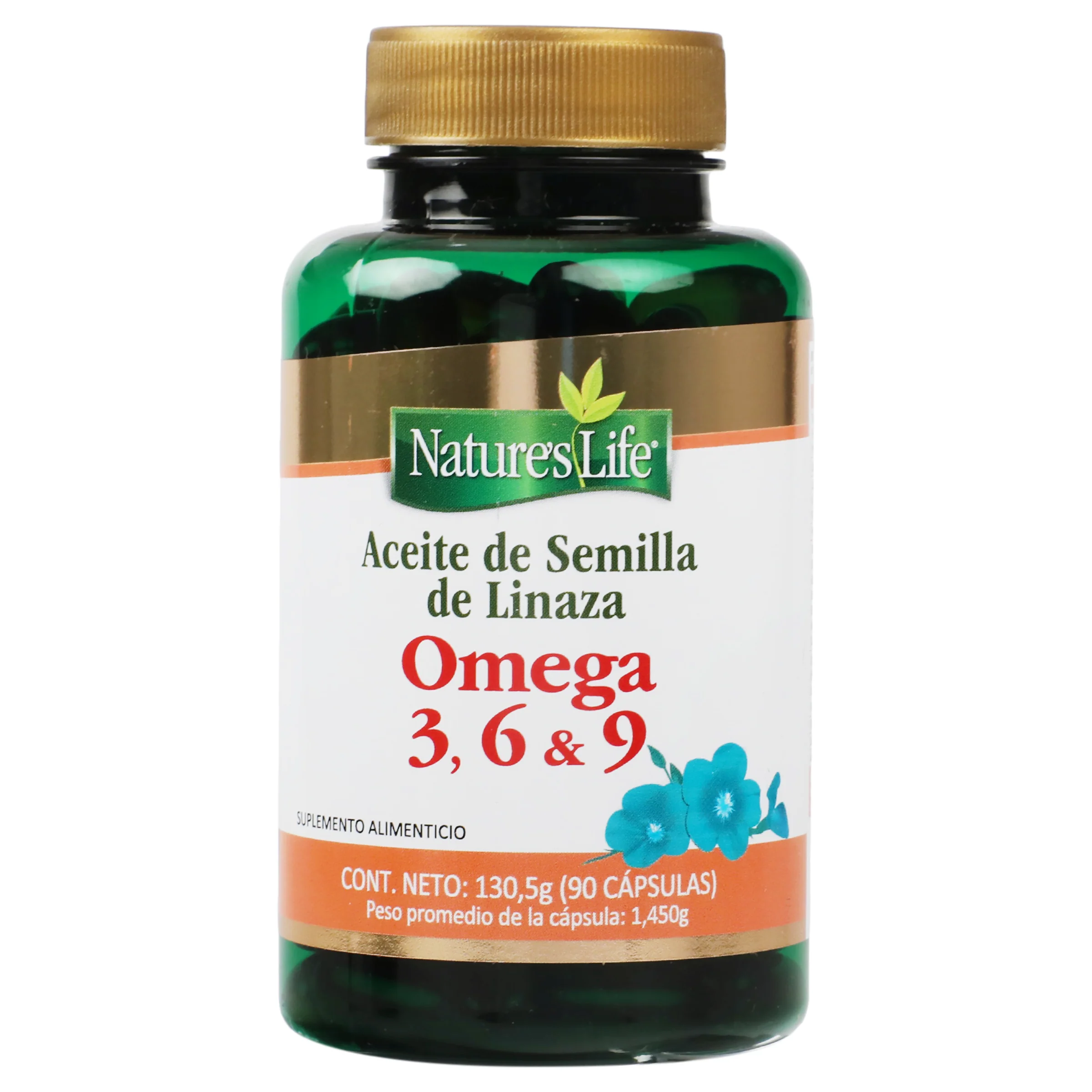 Semilla Linaza Omega 3 6 9 90 Caps