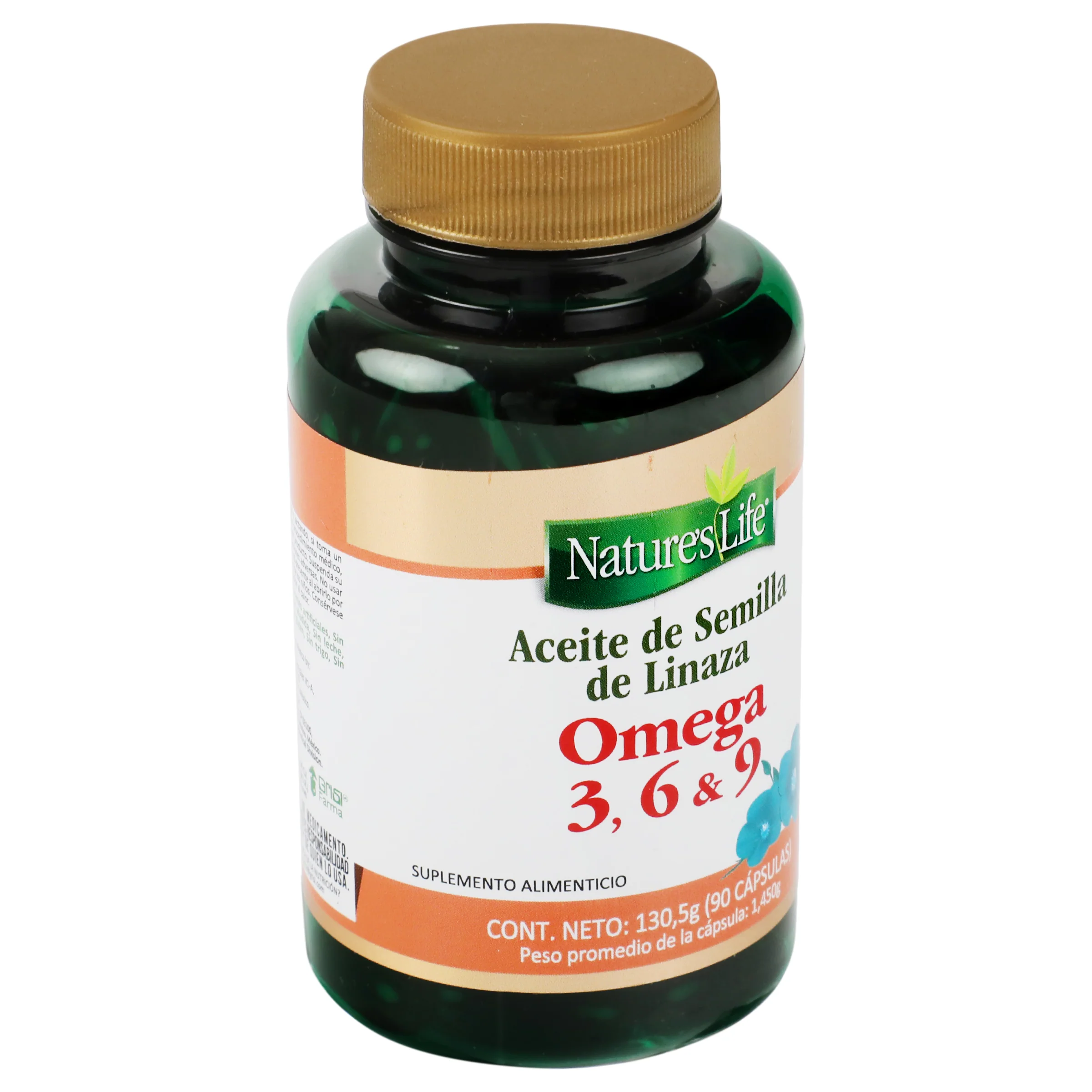 Semilla Linaza Omega 3 6 9 90 Caps - Image 2