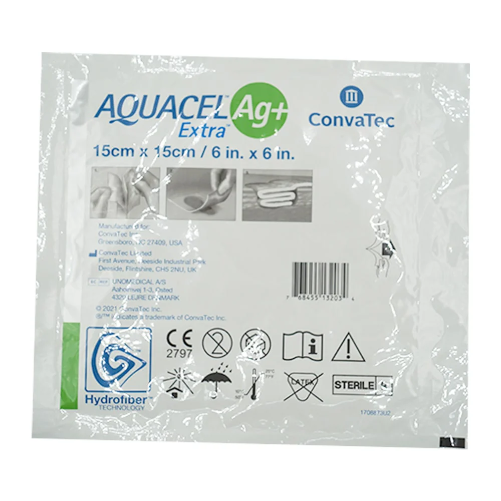 Aquacel Ag Extra 15 X 15 Cm Parche 413568
