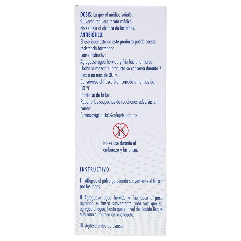 Krobicin (Claritromicina) 250 Mg Suspension 60 Ml