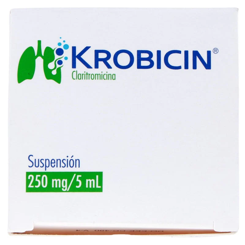 Krobicin (Claritromicina) 250 Mg Suspension 60 Ml - Image 8