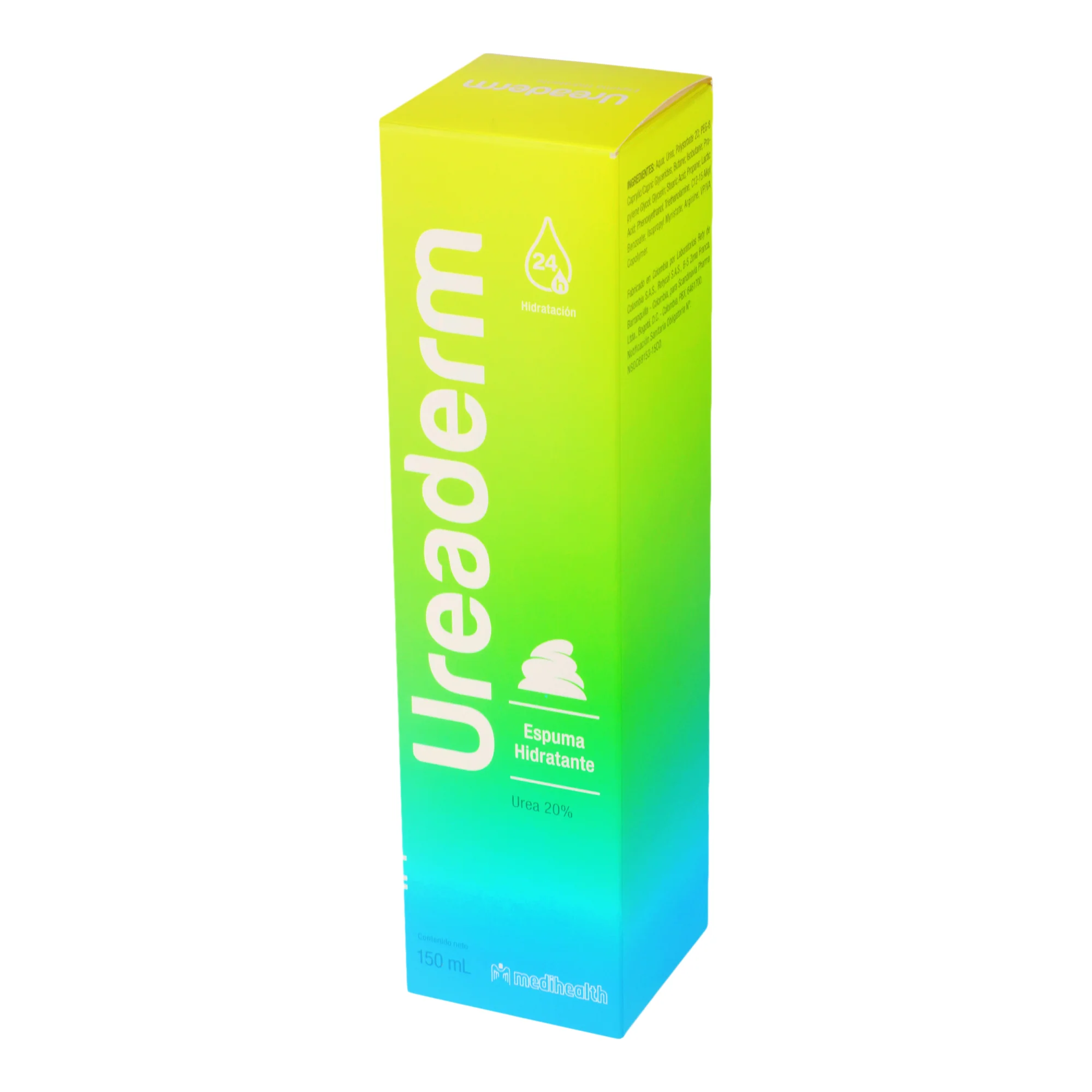 Espuma Ureaderm Urea 20% Hidratante 150 Ml - Image 3