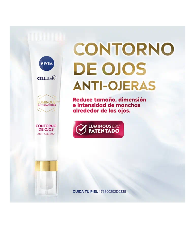 Crema Nivea Luminous 630 Contorno De Ojos Anti Ojos Luminosos 15 Ml - Image 4