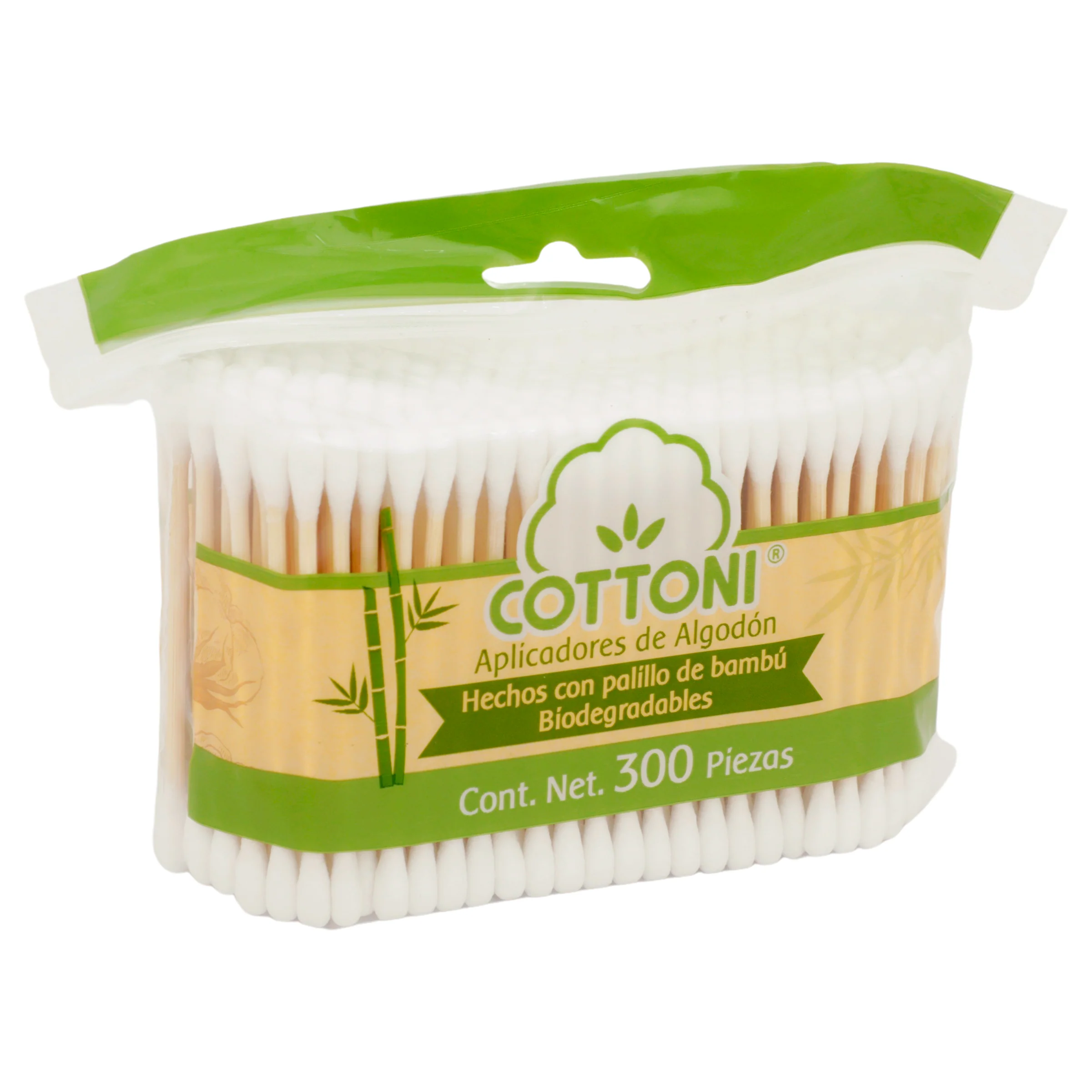 Aplicador Cottoni Algodon Con 300 Piezas - Image 2