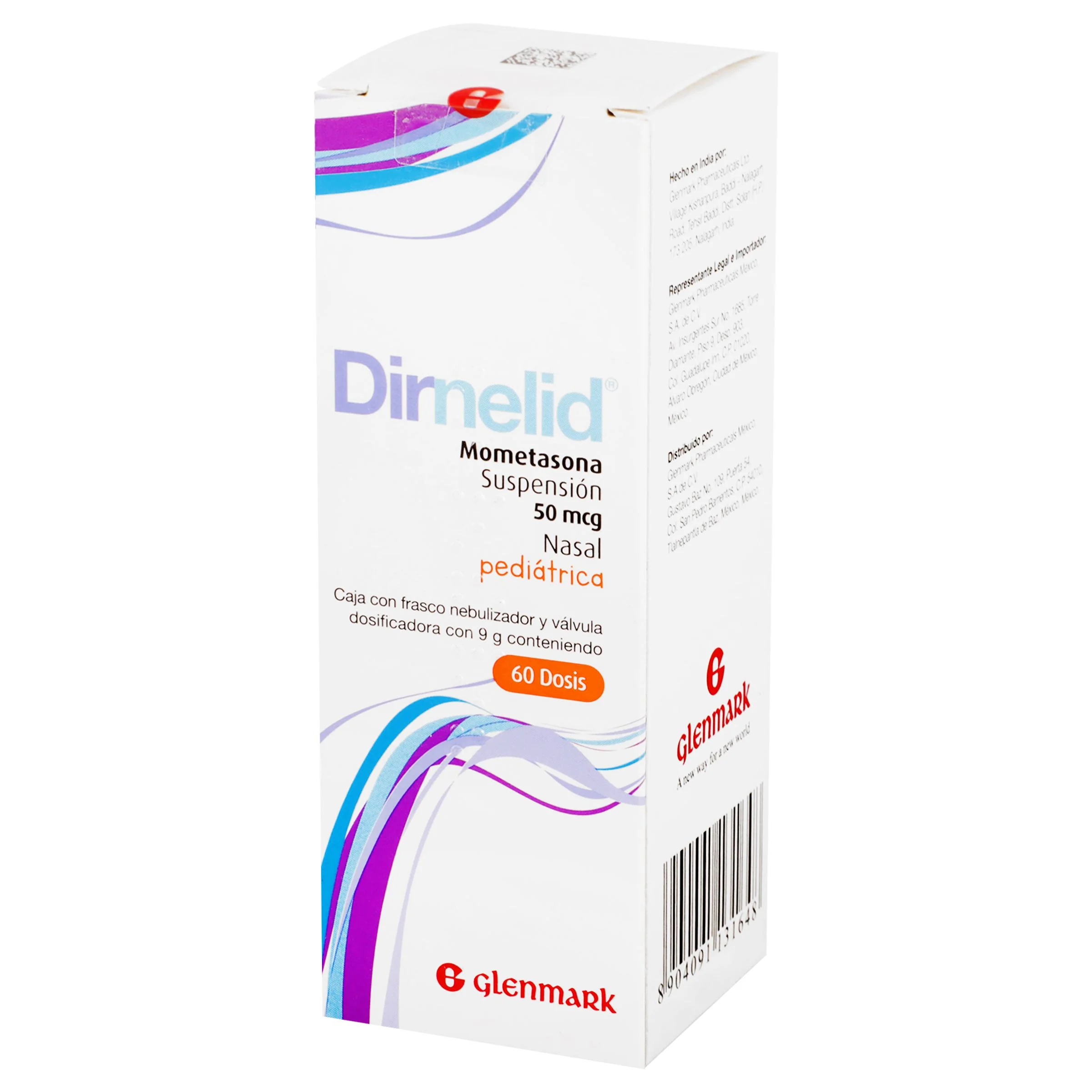 Dirnelid Nas 50 Mcg Pediatrico Suspension Con 60 Dosis - Image 3