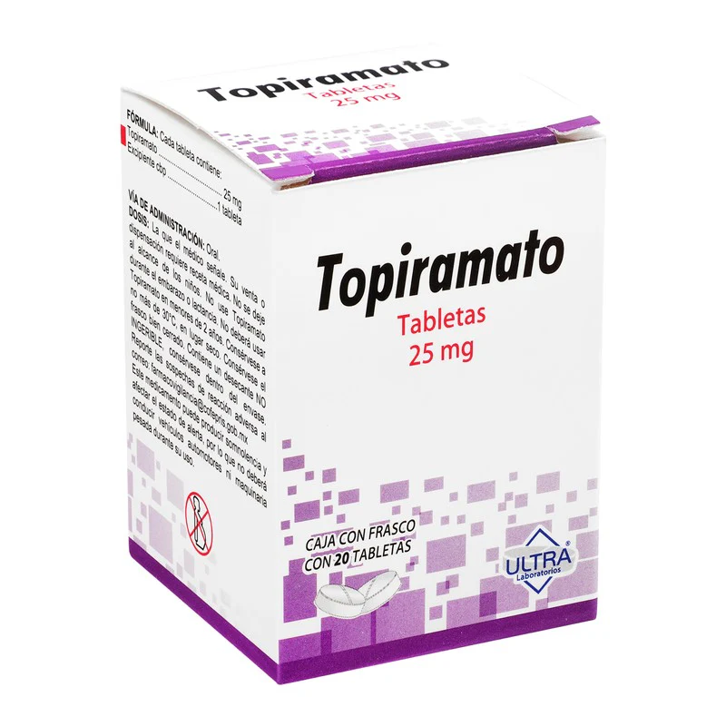Topiramato 25 Mg Con 20 Tabletas - Image 2