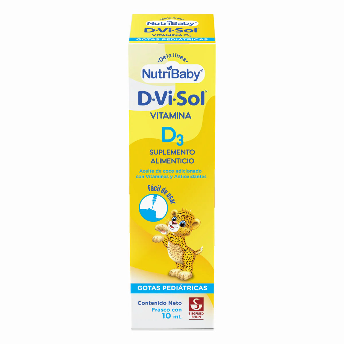 D-Vi-Sol Niños 10 Ml - Dispositivo Gota Exacta (Vitamina E Y D3)