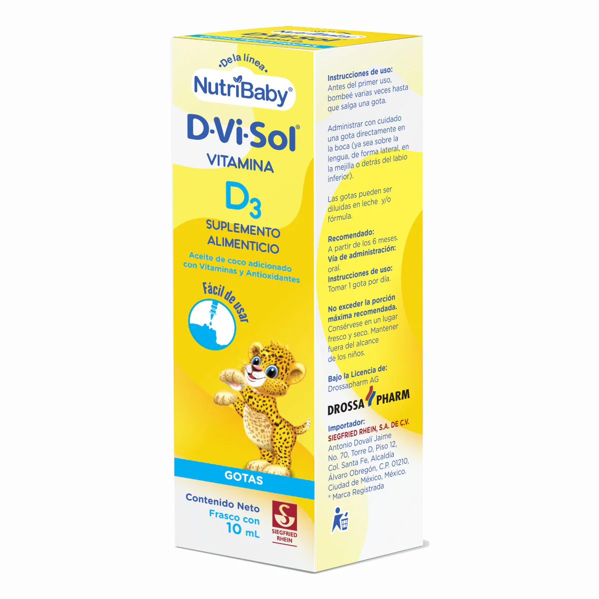 D-Vi-Sol Niños 10 Ml - Dispositivo Gota Exacta (Vitamina E Y D3) - Image 2