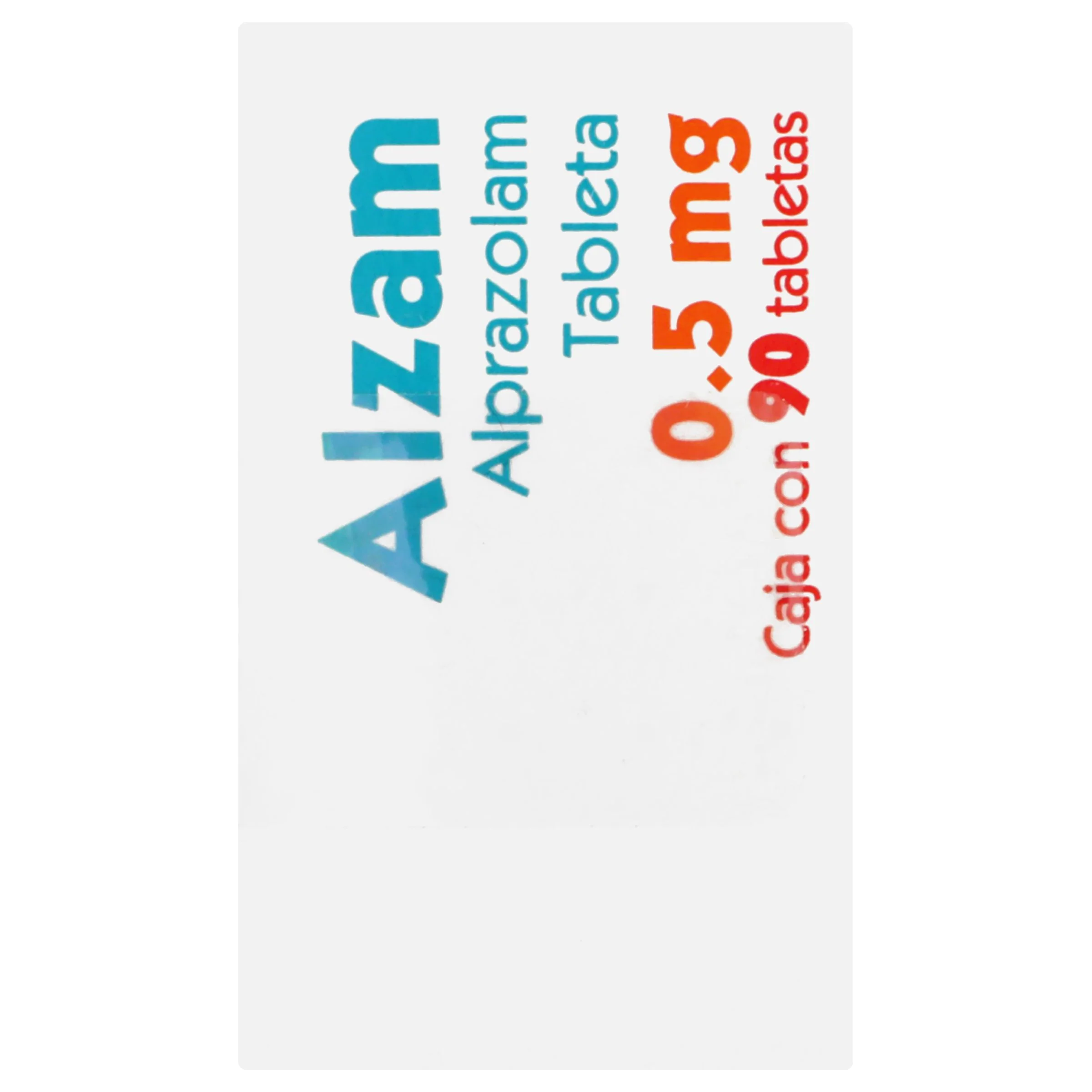 Alzam 0.50 Mg Con 90 Tabletas - Image 4