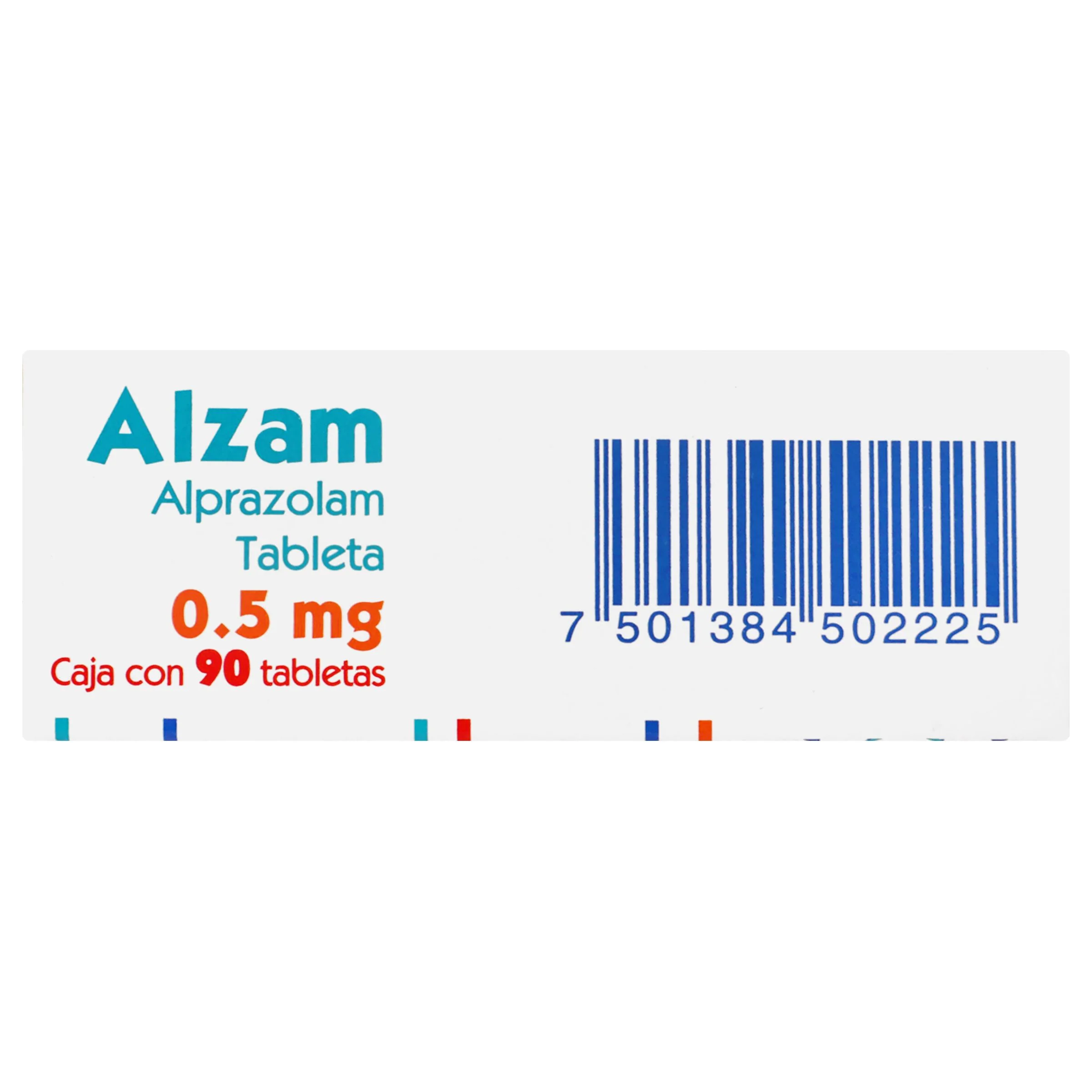 Alzam 0.50 Mg Con 90 Tabletas - Image 5