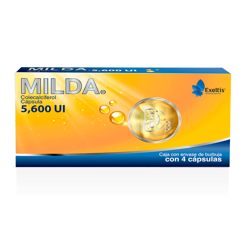 Milda 5600 Ui Con 4 Capsulas