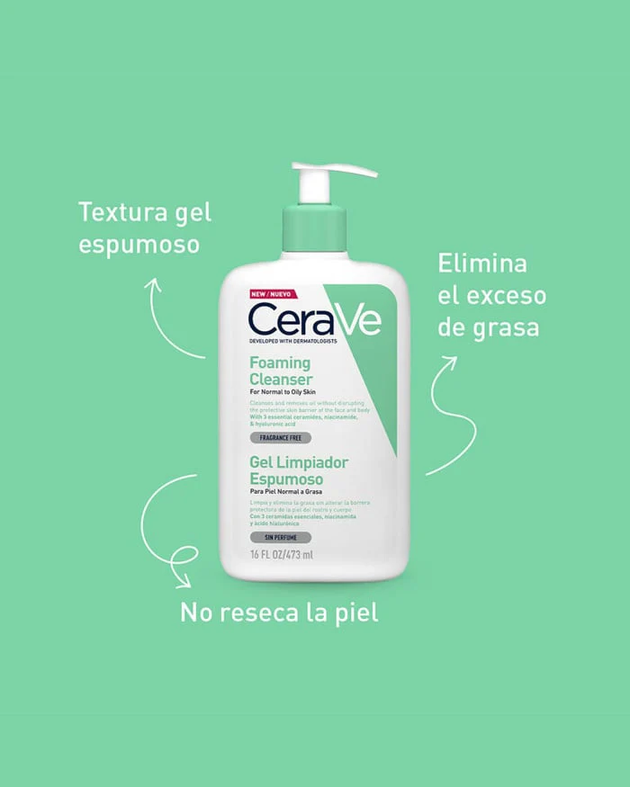 Gel Limpiador Cerave Espumoso 473 Ml - Image 5