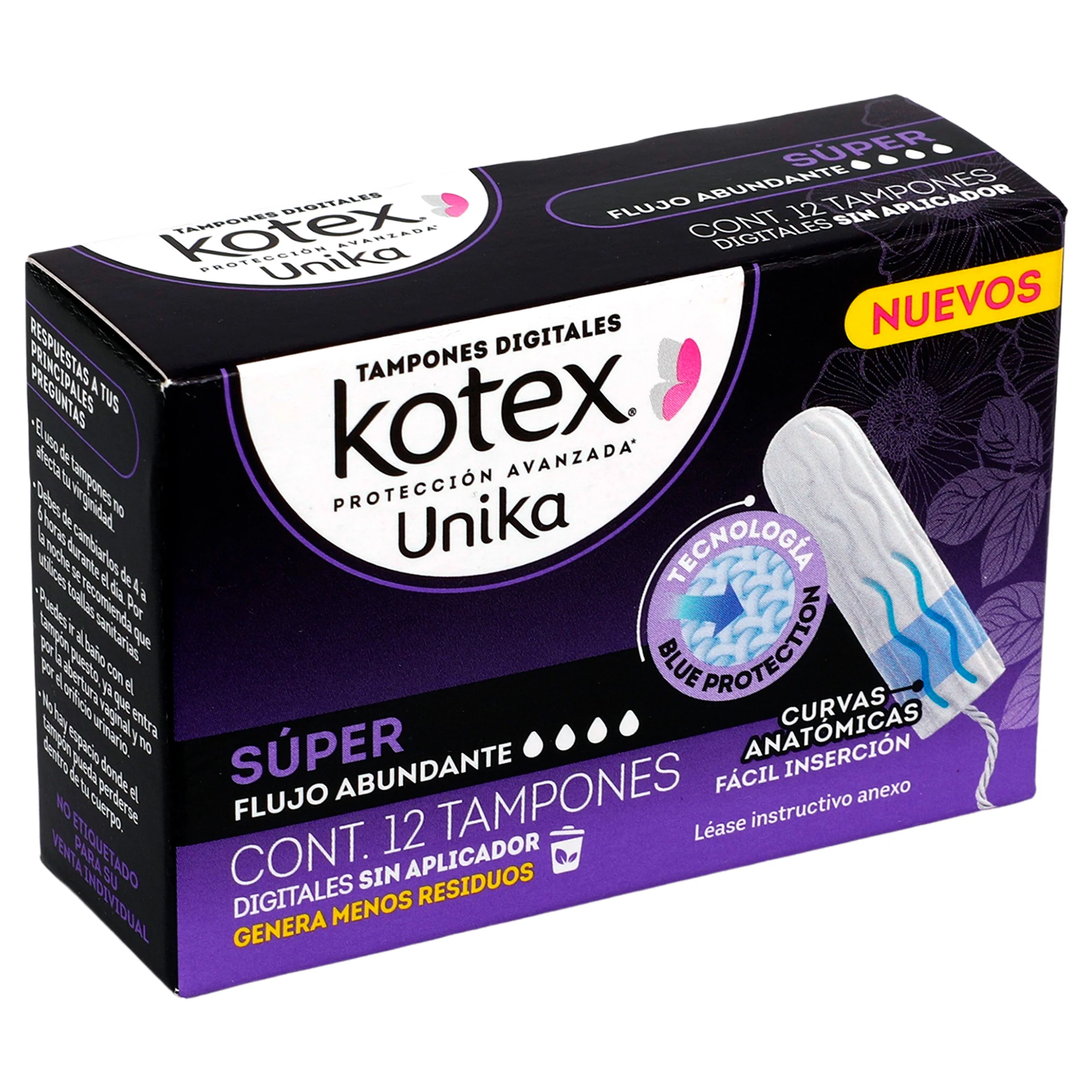 Tampones Kotex Unik Super Con 12 - Image 2
