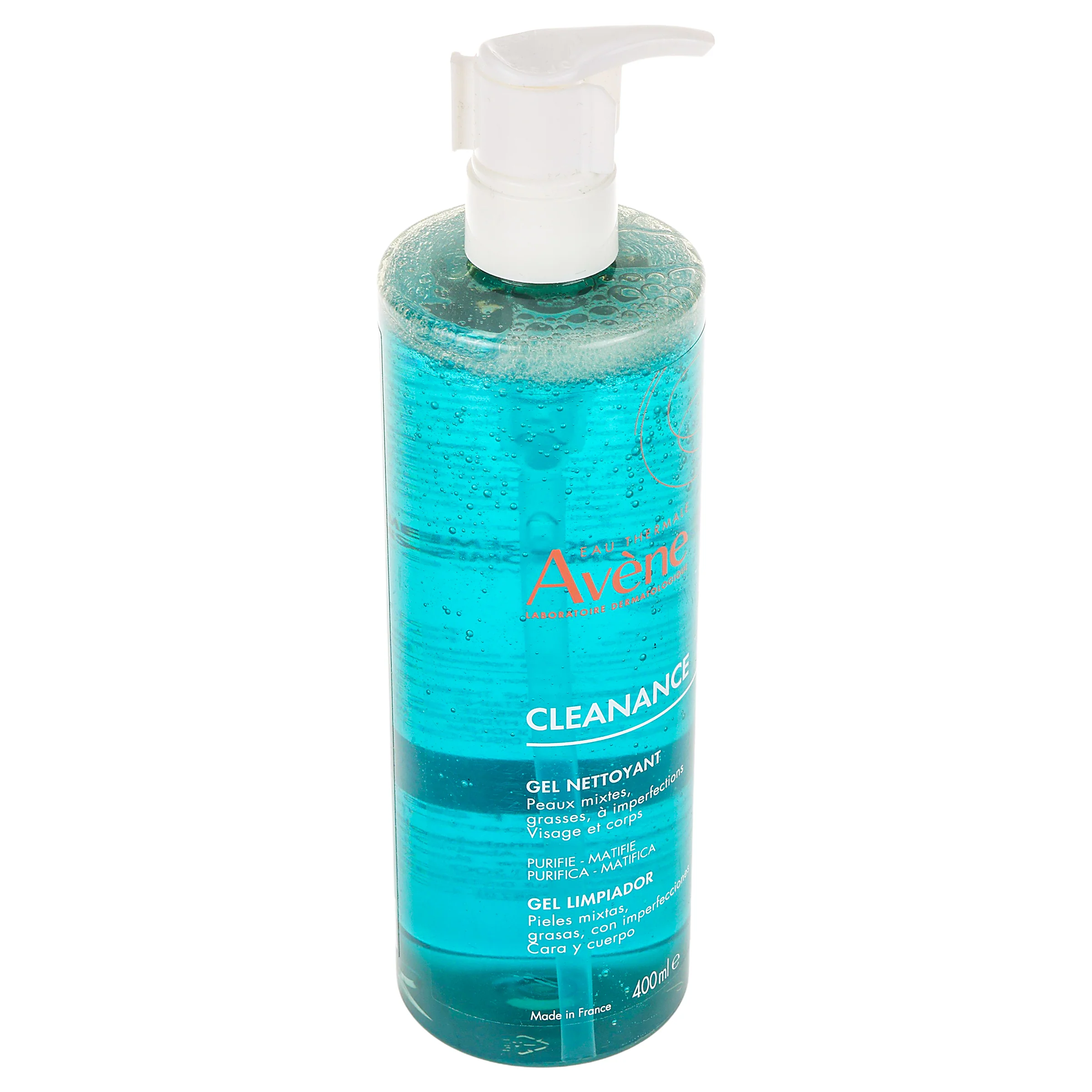 Avene Gel Limpiador Para Piel Grasa O Con Acne 400 Ml - Image 2