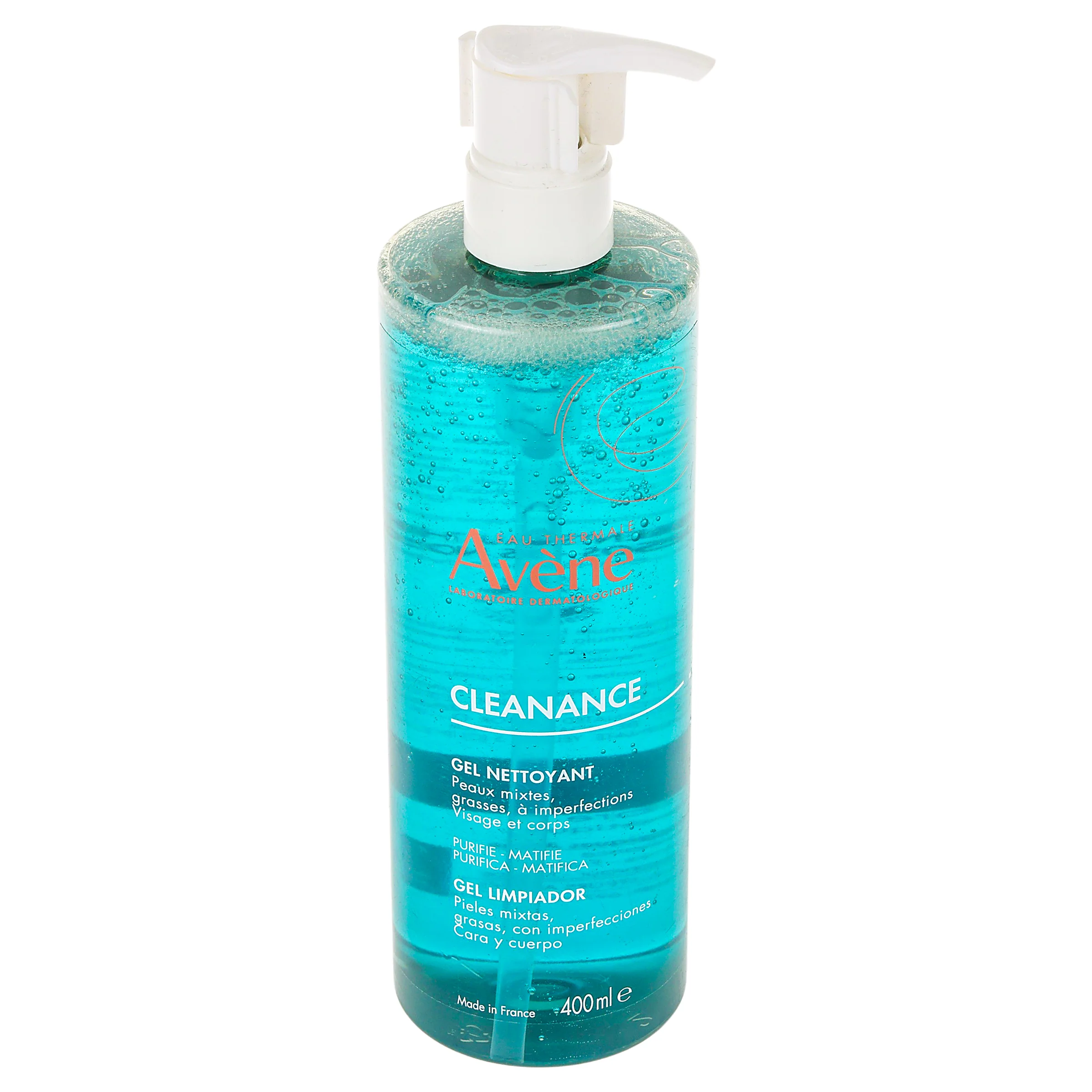 Avene Gel Limpiador Para Piel Grasa O Con Acne 400 Ml - Image 3