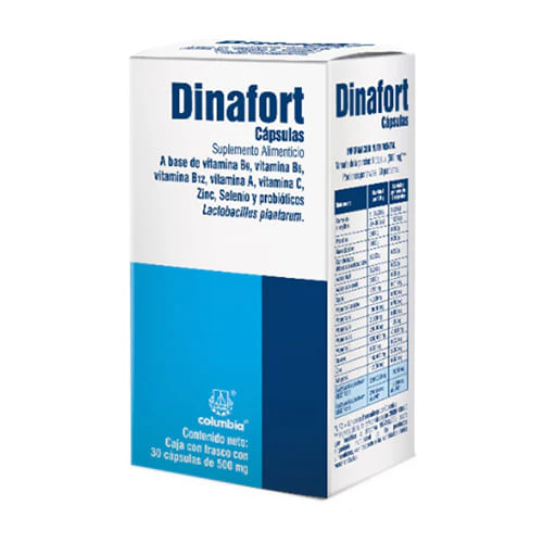 Dinafort 500 Mg Sup Alim 30 Caps