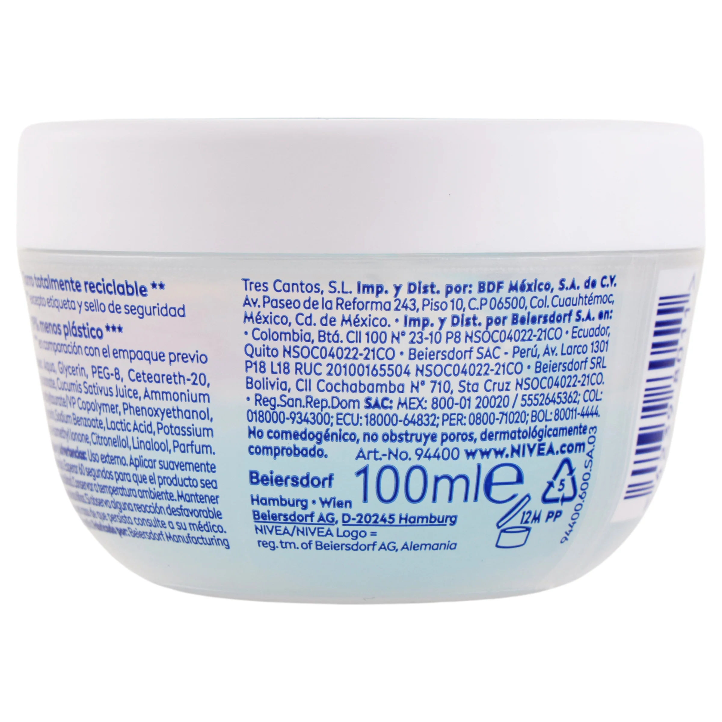 Gel Nivea Facial Refrescante Hidratante Hyaluron 100 Ml - Image 7