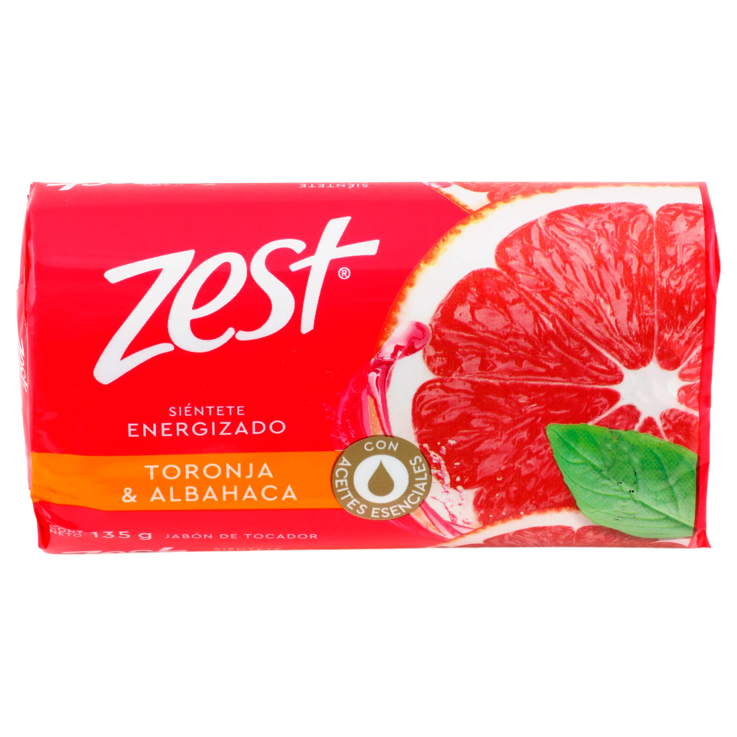 Jabon Zest Toronja/Albahaca 135 G - Image 3