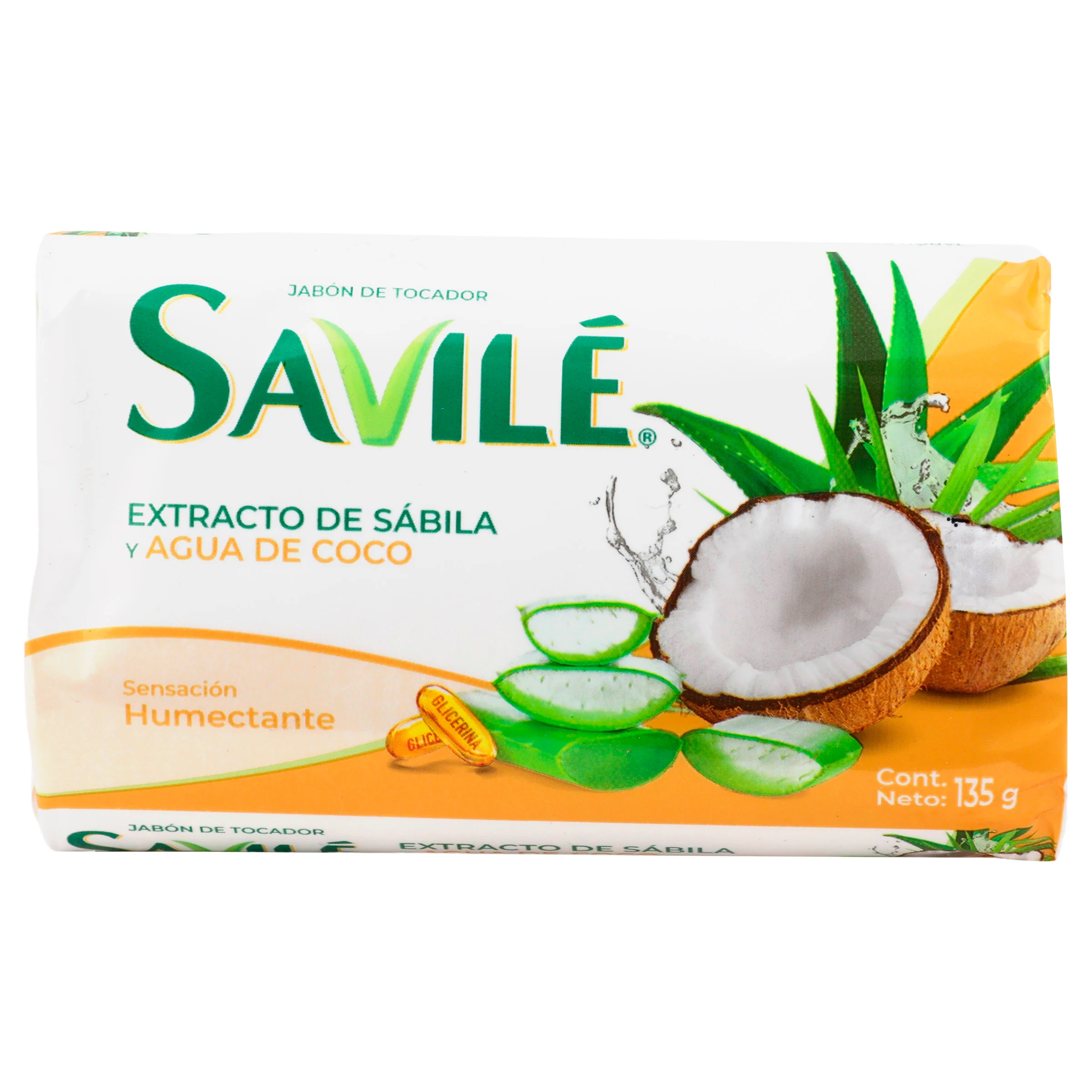 Jabon Savile Agua De Coco 135 G