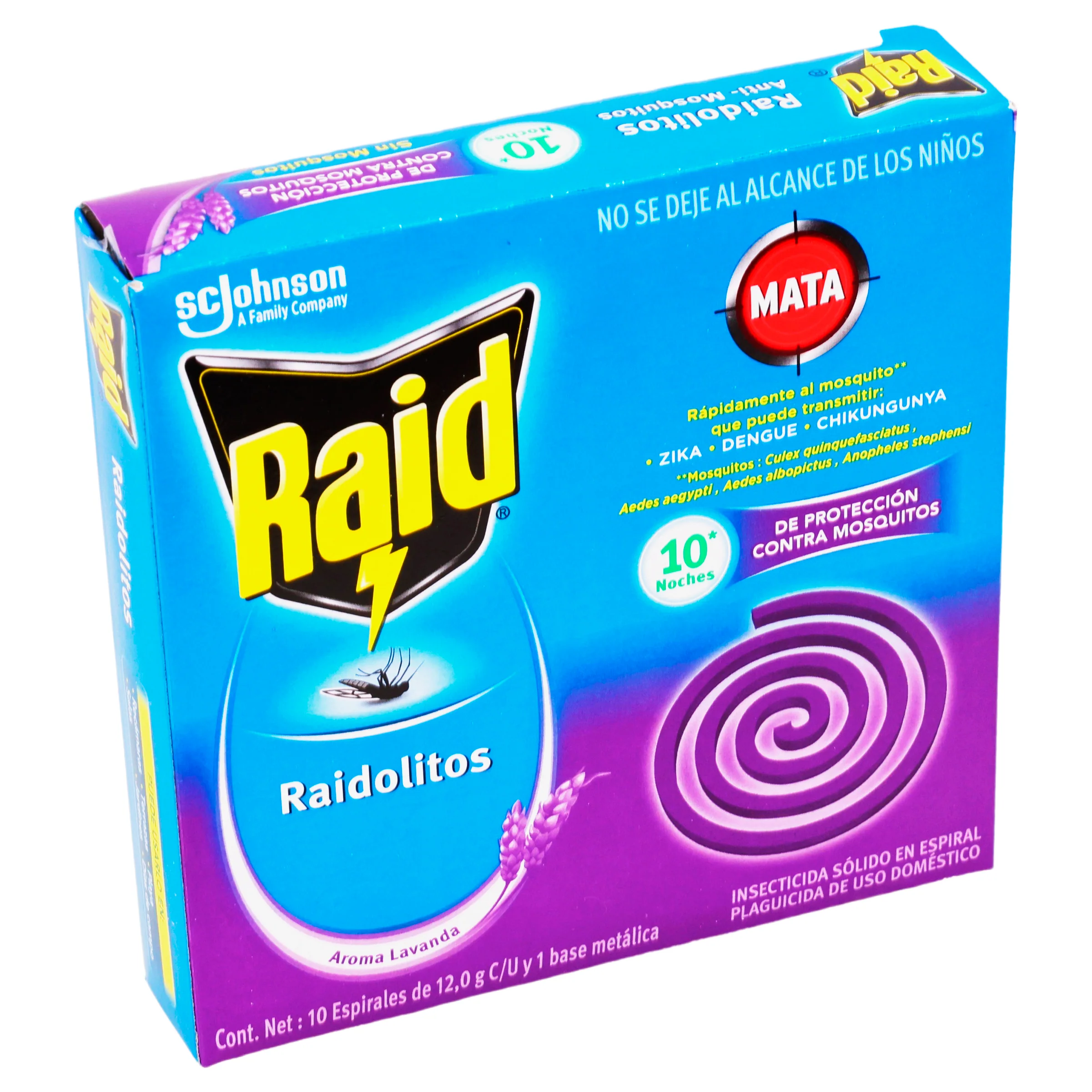 Raidolitos Lavanda Espirales C/10 Piezas - Image 2