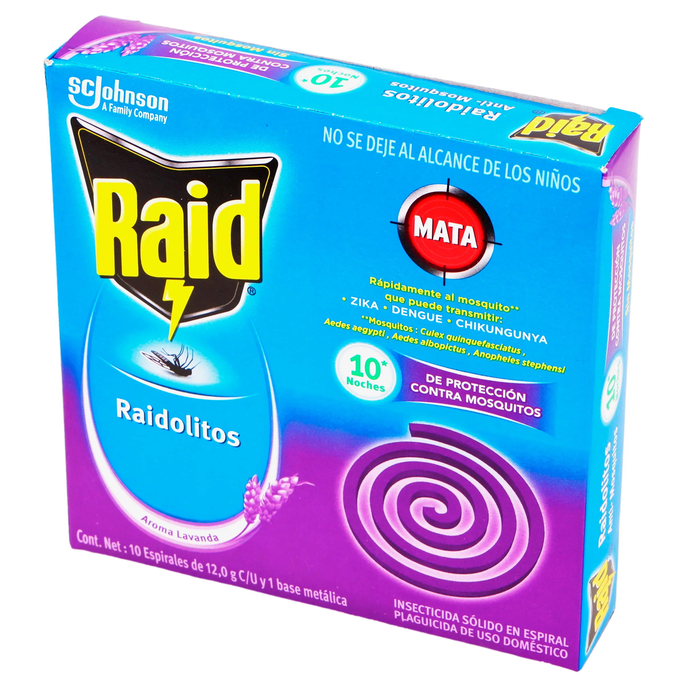 Raidolitos Lavanda Espirales C/10 Piezas - Image 4
