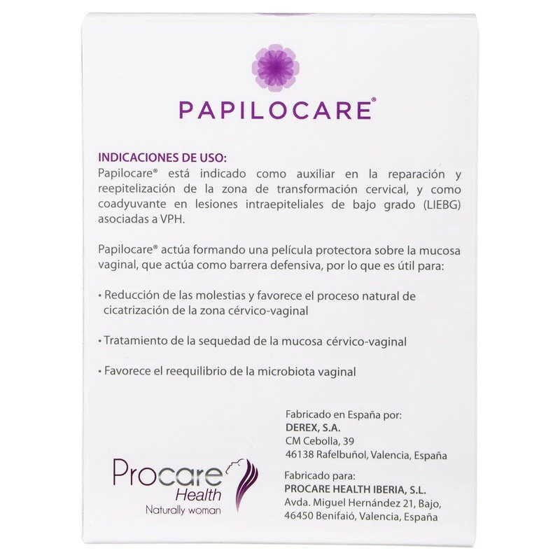 Papilocare Gel Vaginal 7 Tubos 5 Ml