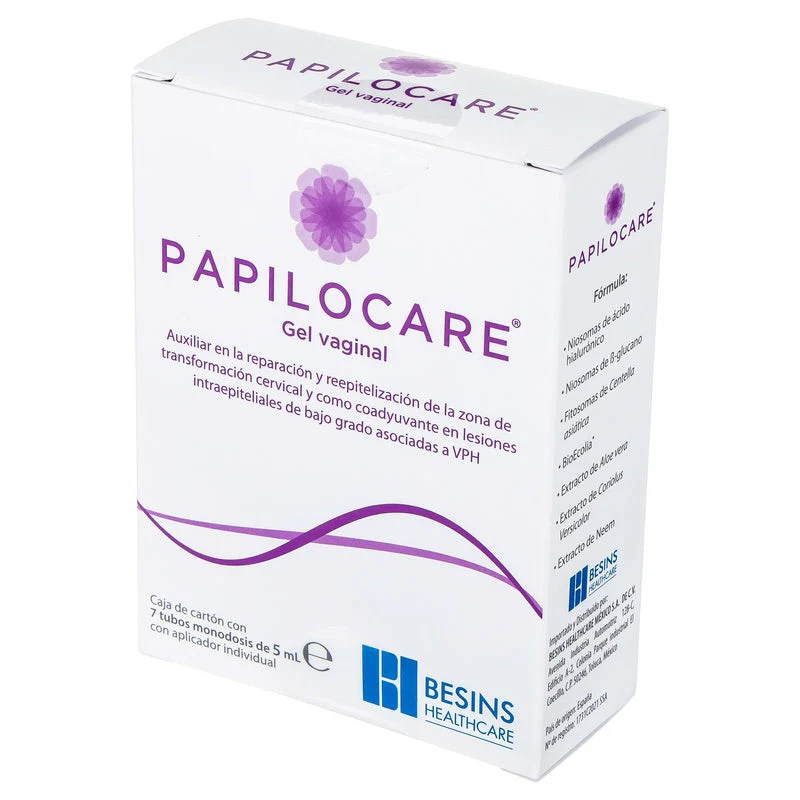 Papilocare Gel Vaginal 7 Tubos 5 Ml - Image 3
