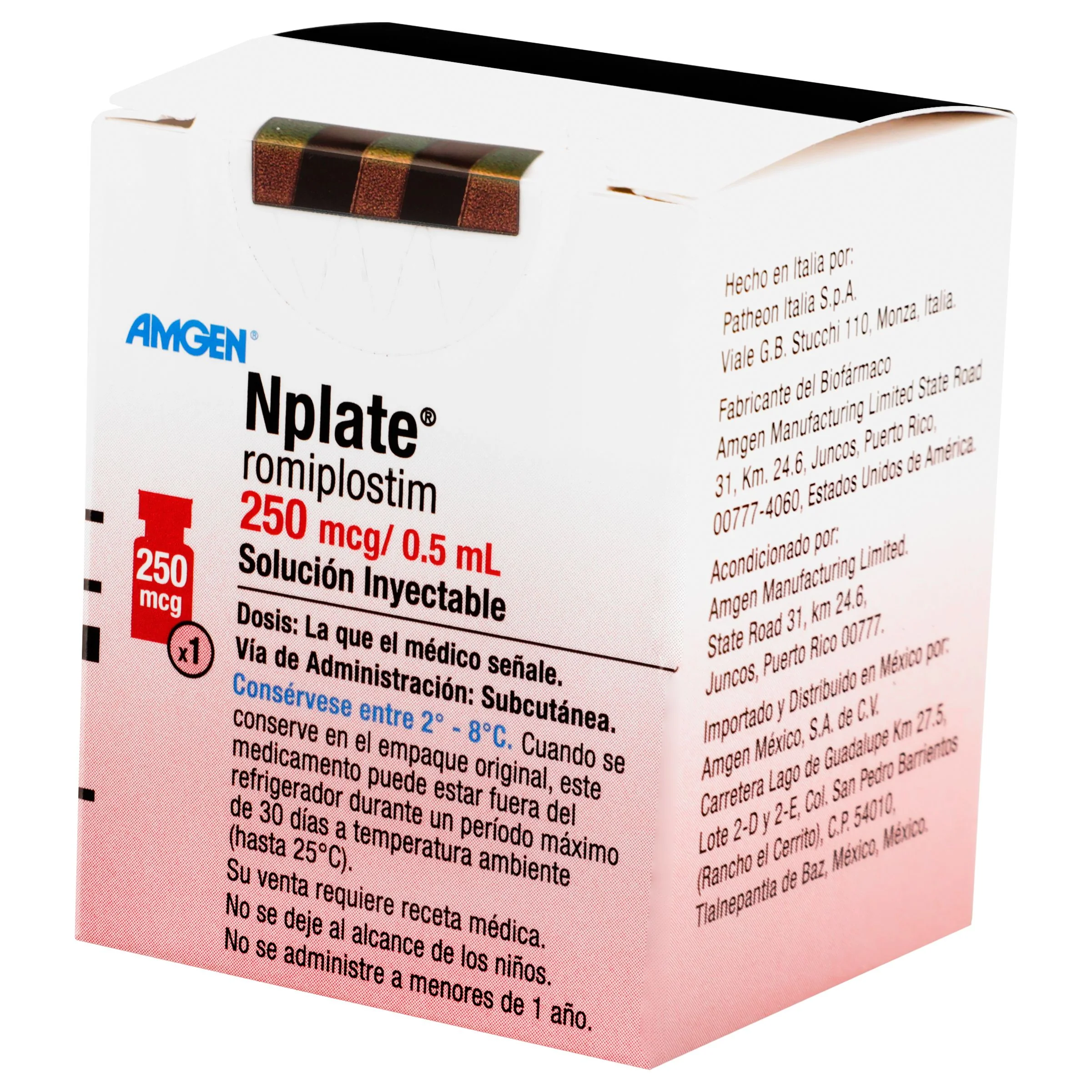 Nplate 250 Mcg Solucion Inyectable - Image 3