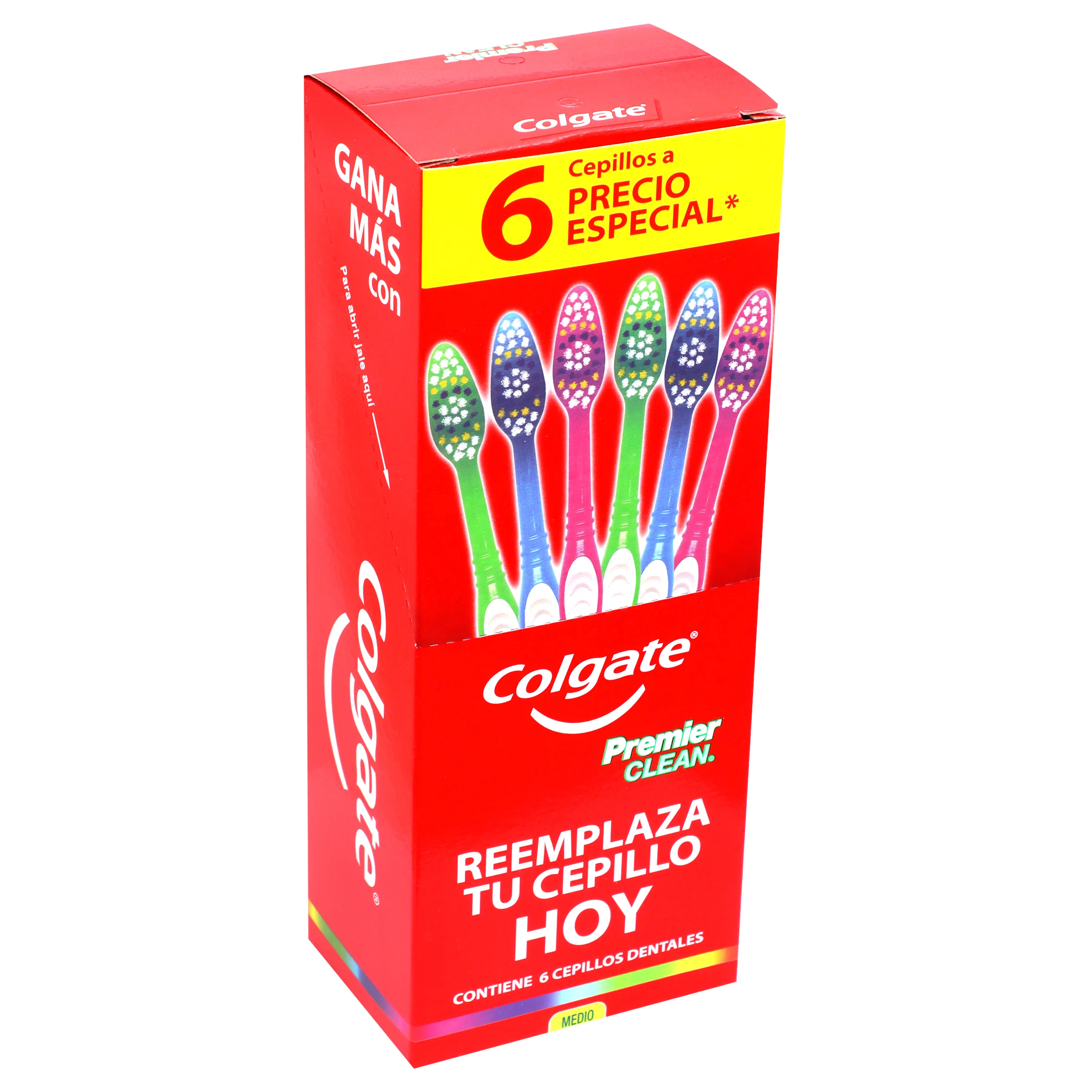 Cepillo Dental Colgate Prem-Clean Con 6 - Image 2