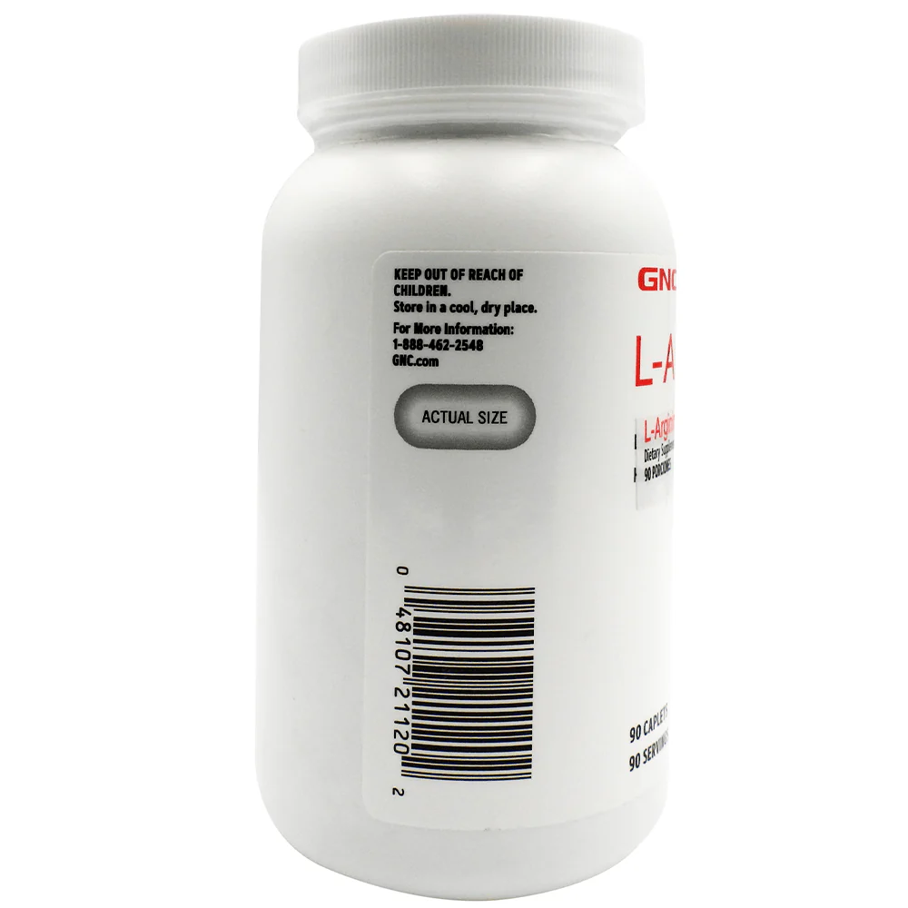 LArginine 1000 Mg Con 90 Tabletas - Image 2