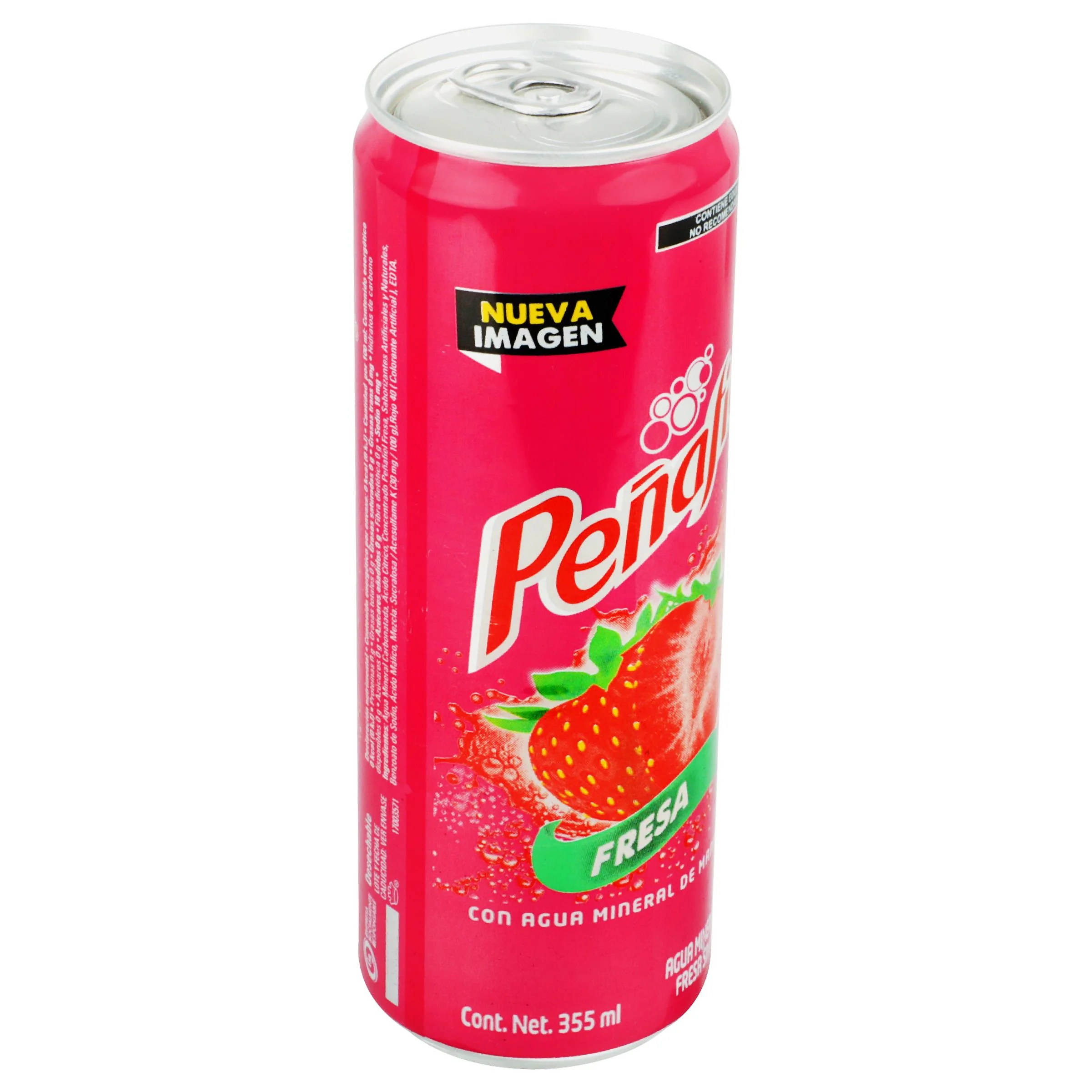 Peñafiel Sabor Fresa Lata 355 Ml - Image 2
