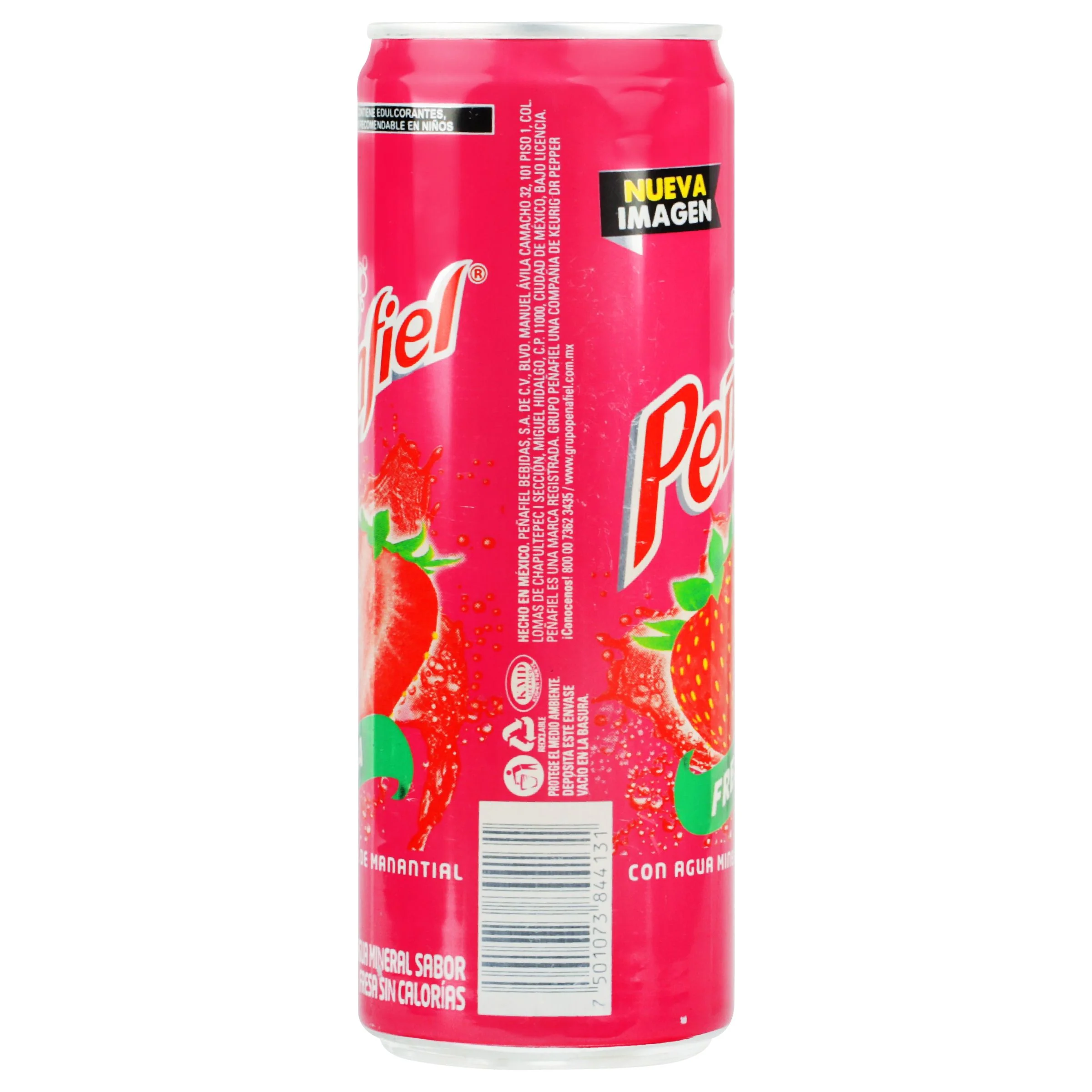 Peñafiel Sabor Fresa Lata 355 Ml - Image 4