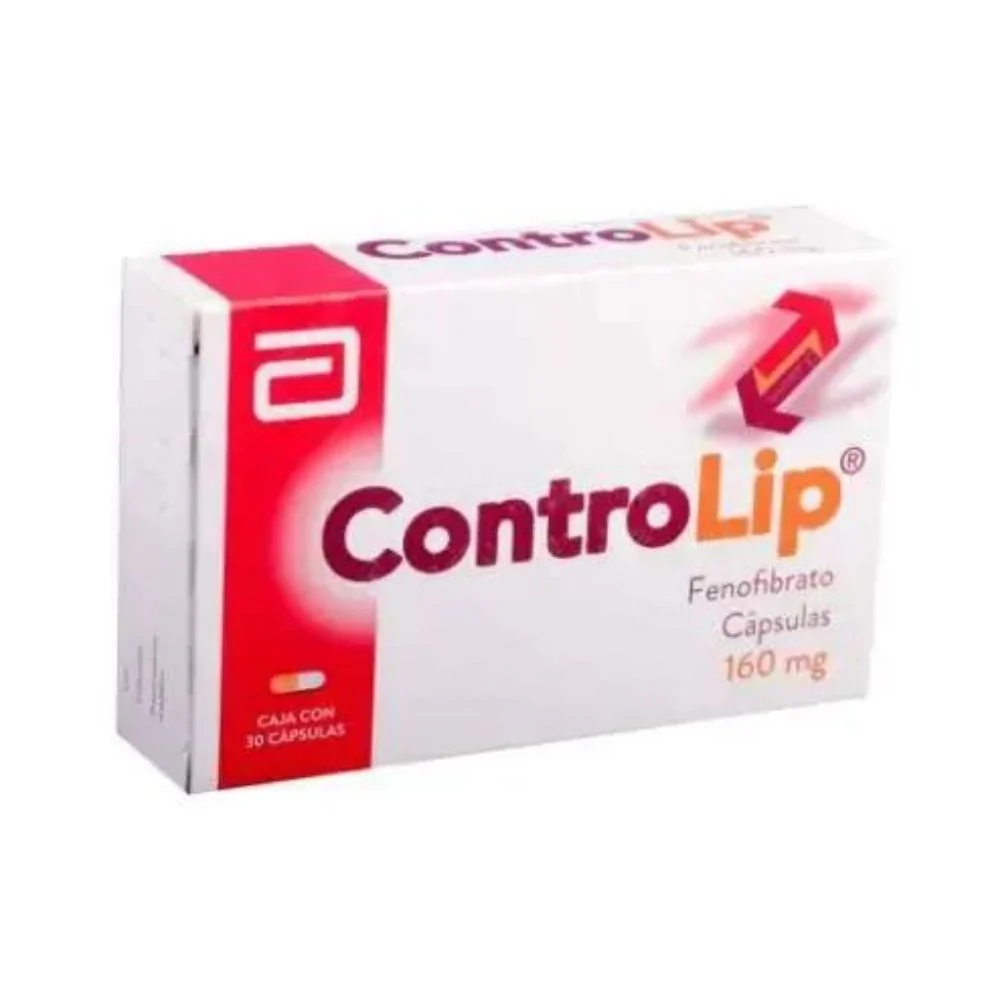 Controlip 160 Mg Con 30 Capsulas