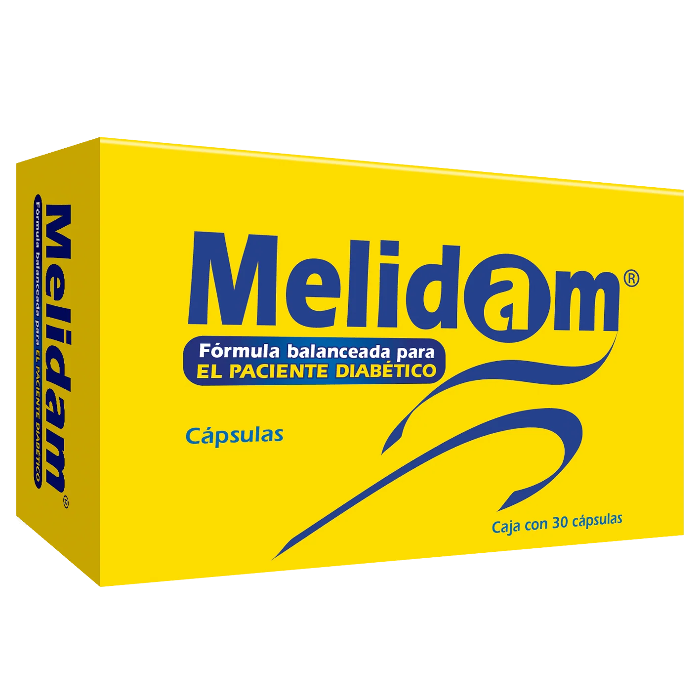 Melidam Con 30 Capsulas Multivitaminico Para Diabeticos