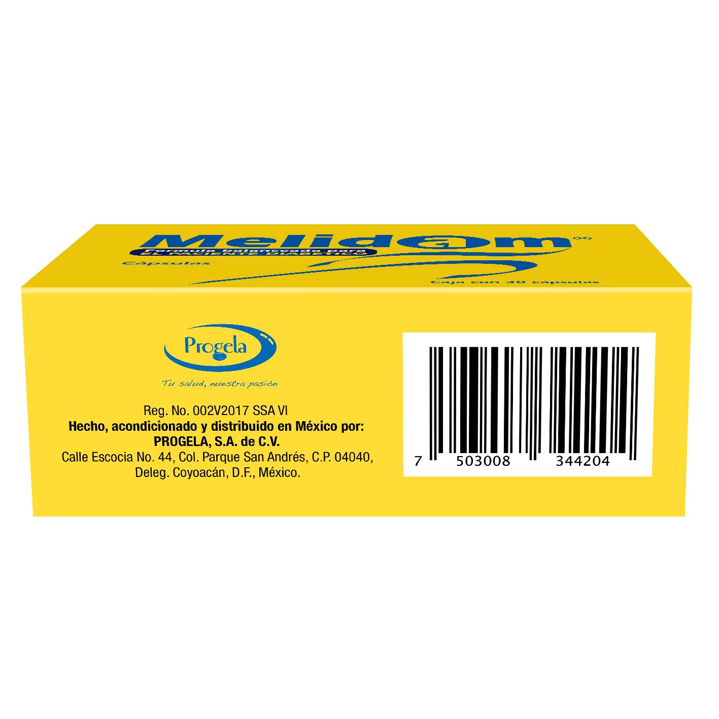 Melidam Con 30 Capsulas Multivitaminico Para Diabeticos - Image 2