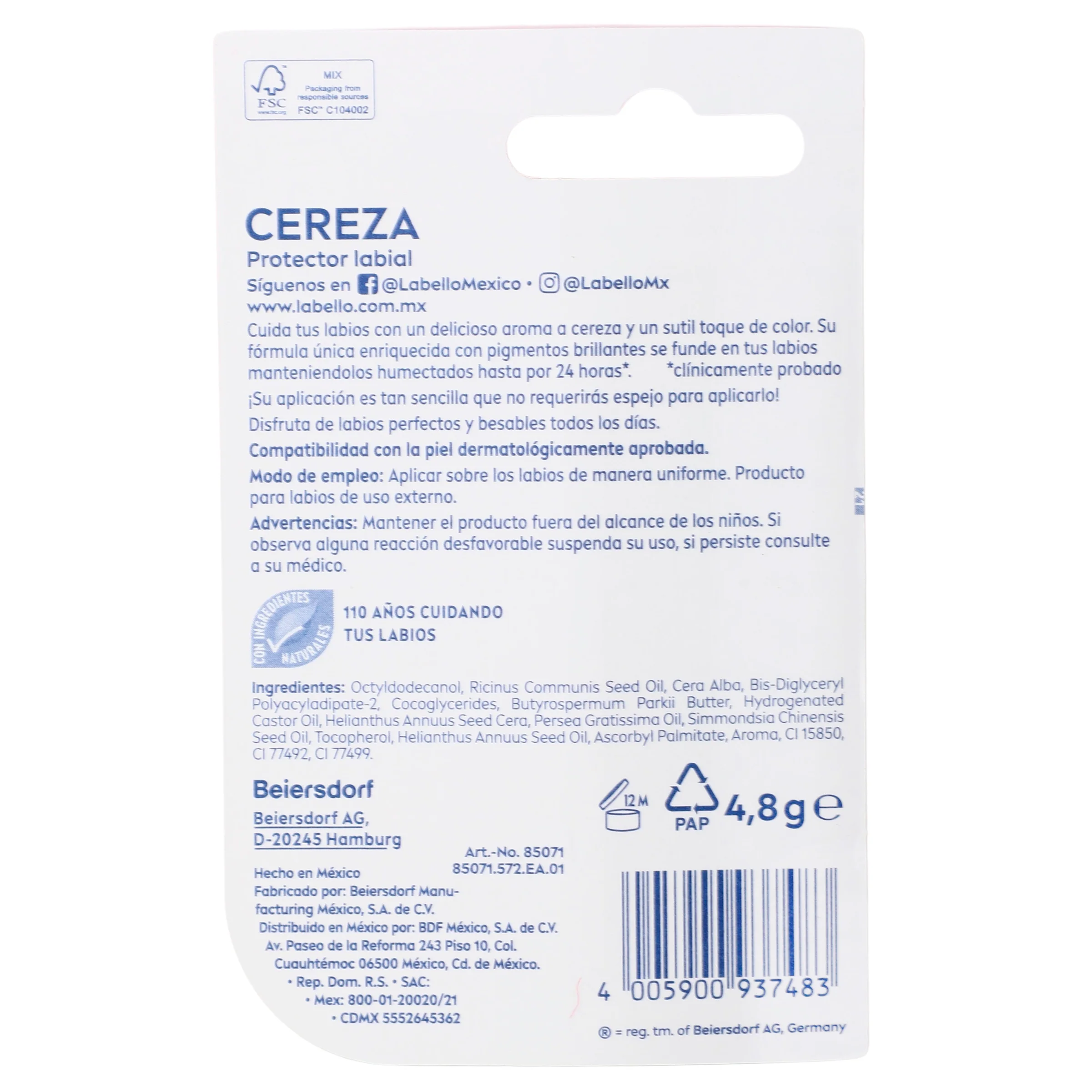 Protector Labial Labello Distrol Cza 4.8 G - Image 7
