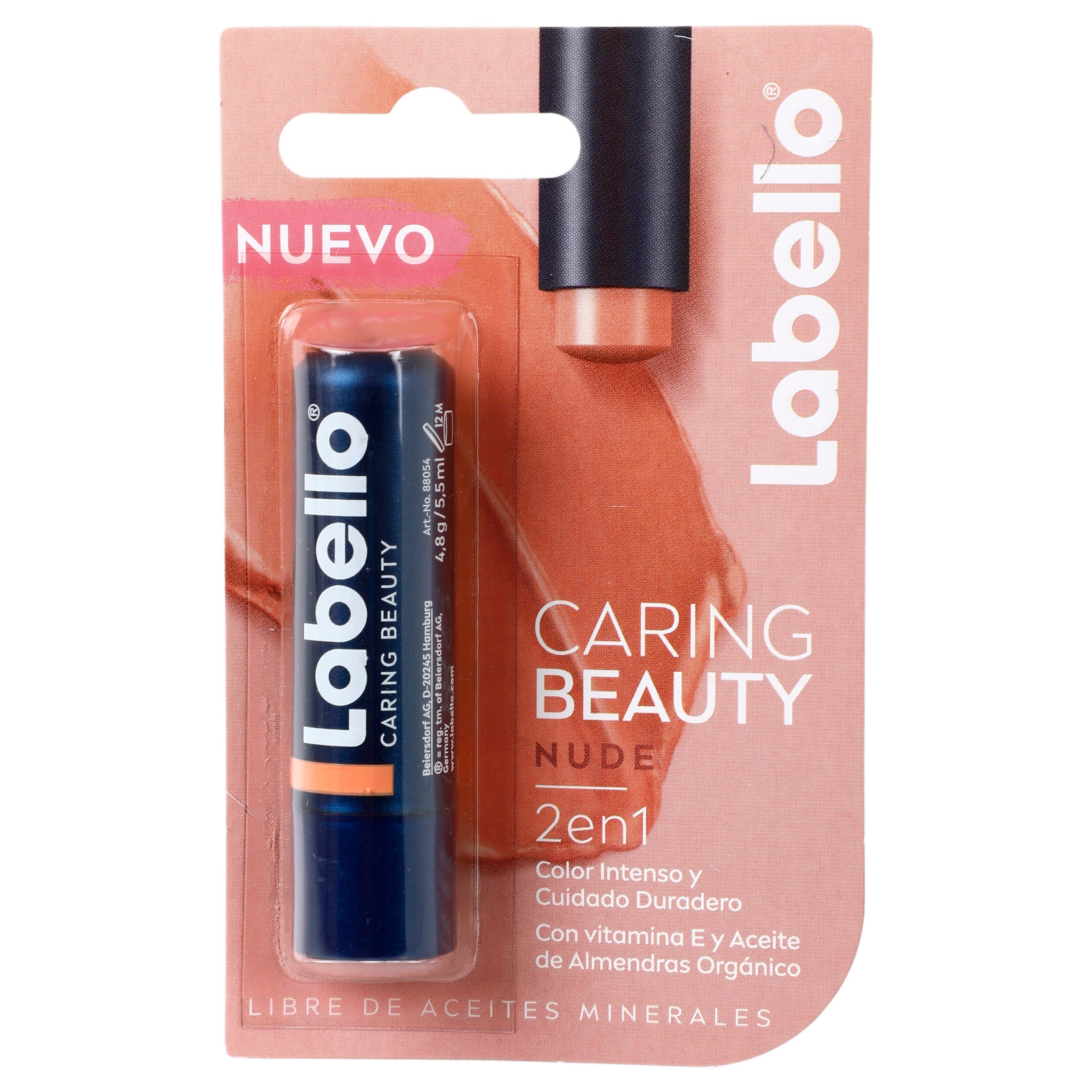 Protector Labial Labello Caring-B Nude 4.8 G
