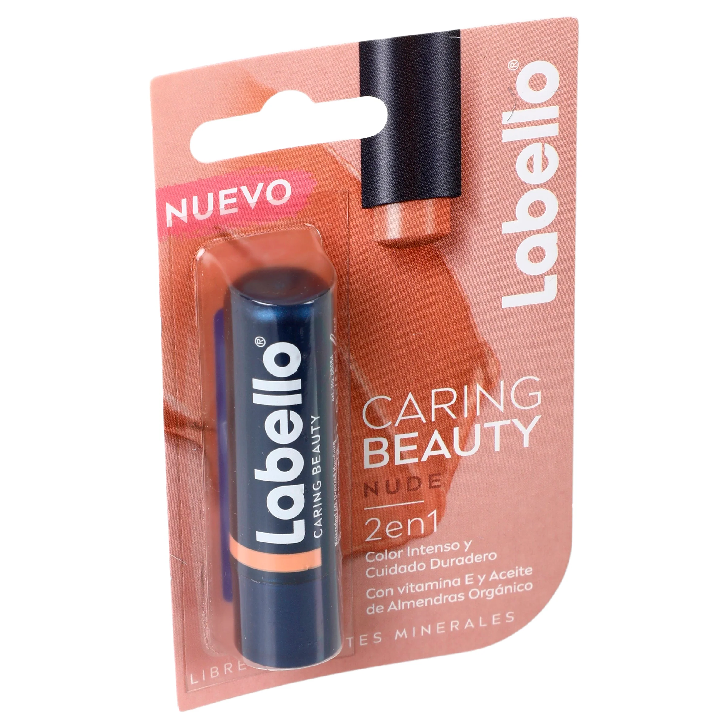 Protector Labial Labello Caring-B Nude 4.8 G - Image 2