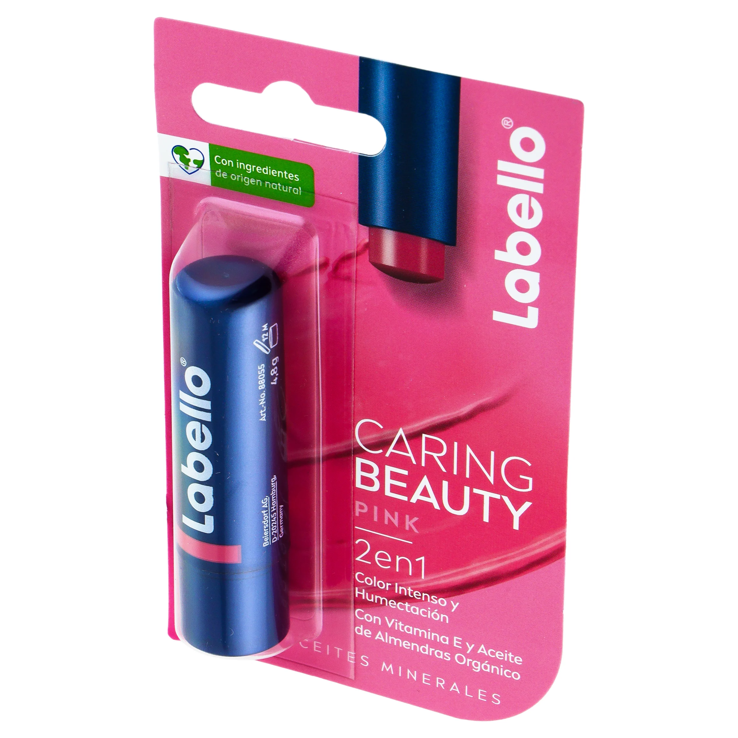 Protector Labial Labello Caring-B Pink 4.8 G - Image 4