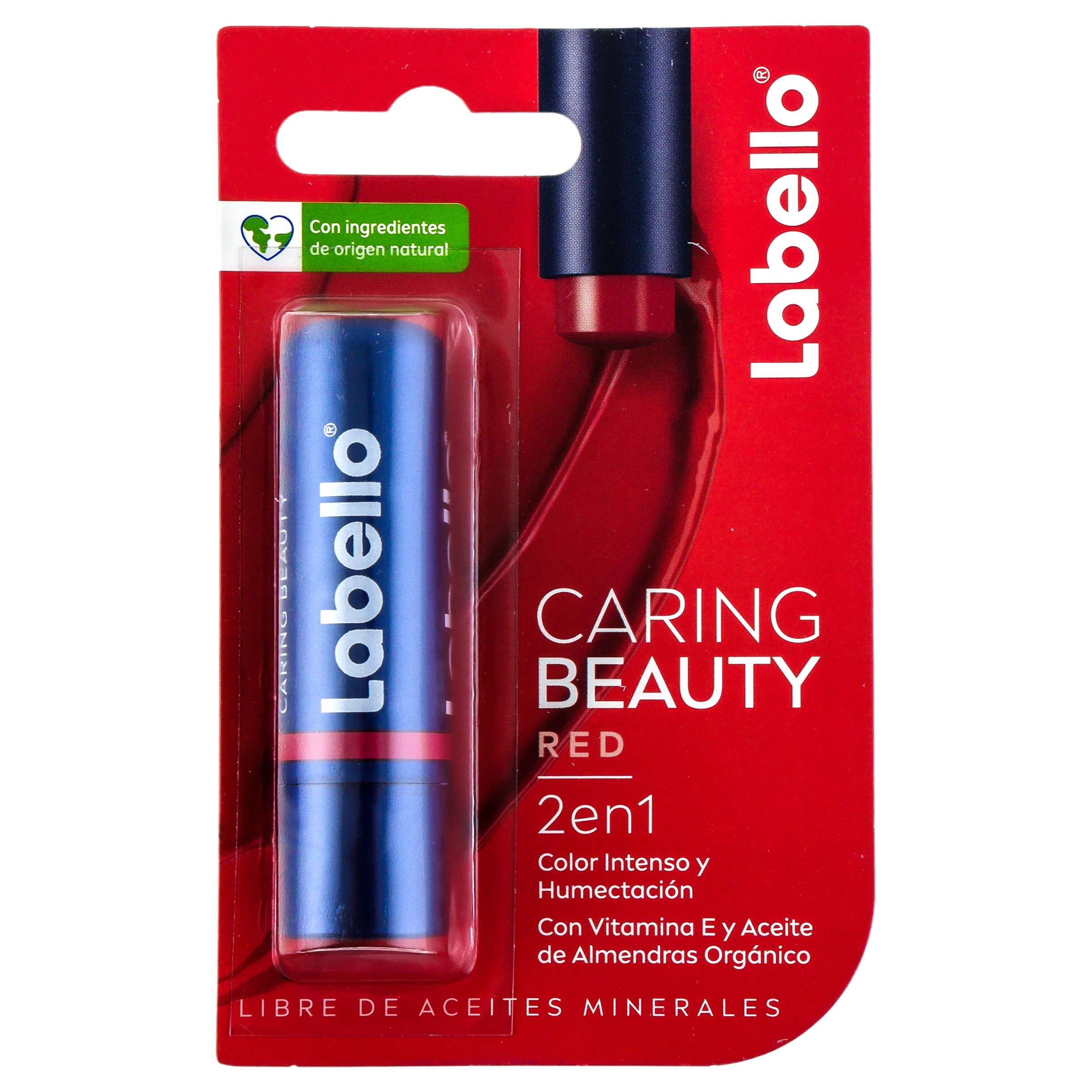 Pomada Labial Labello Caring Beauty Red 4.8 G