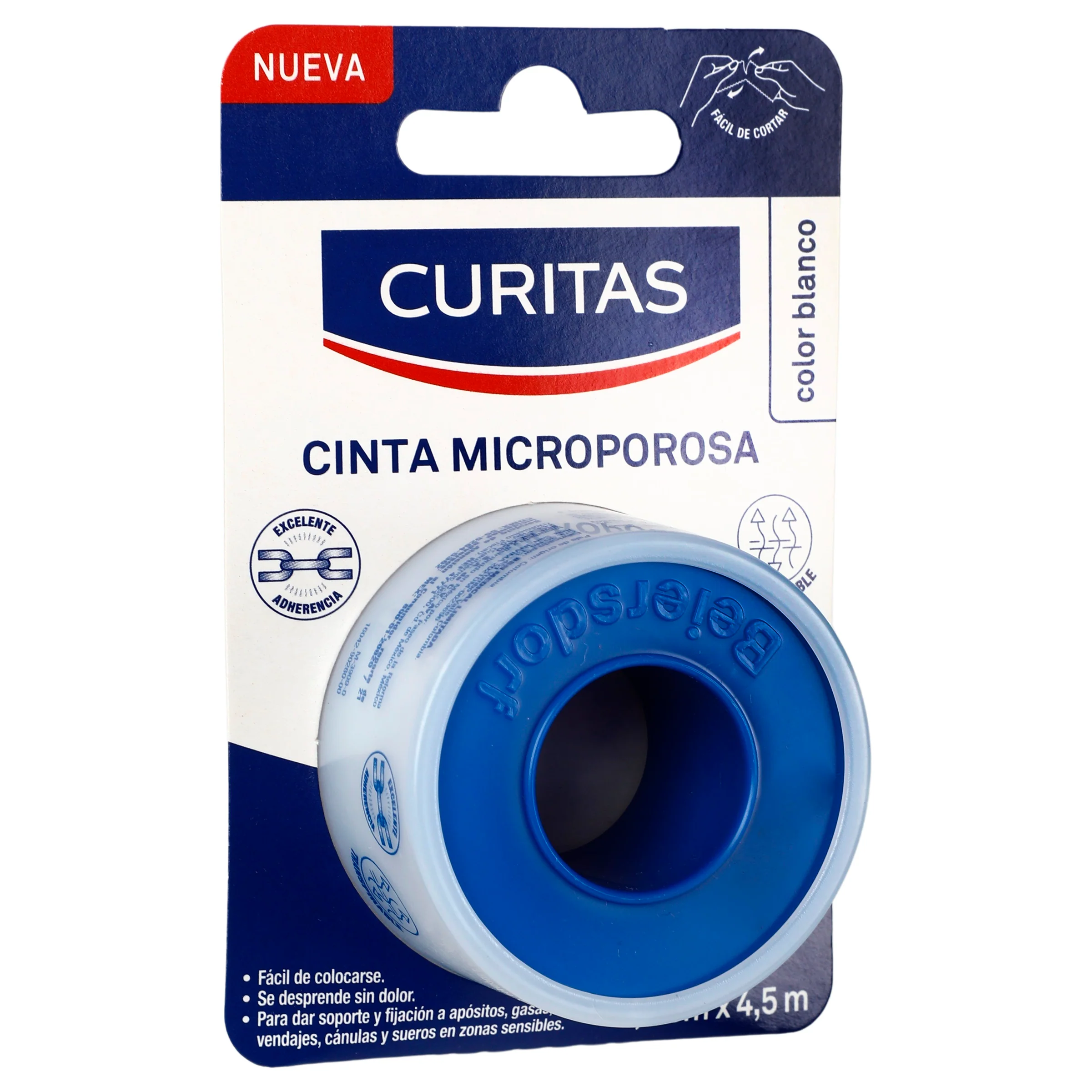 Cta Microp Curitas Bco 2.5Cm X 4.5 M - Image 2