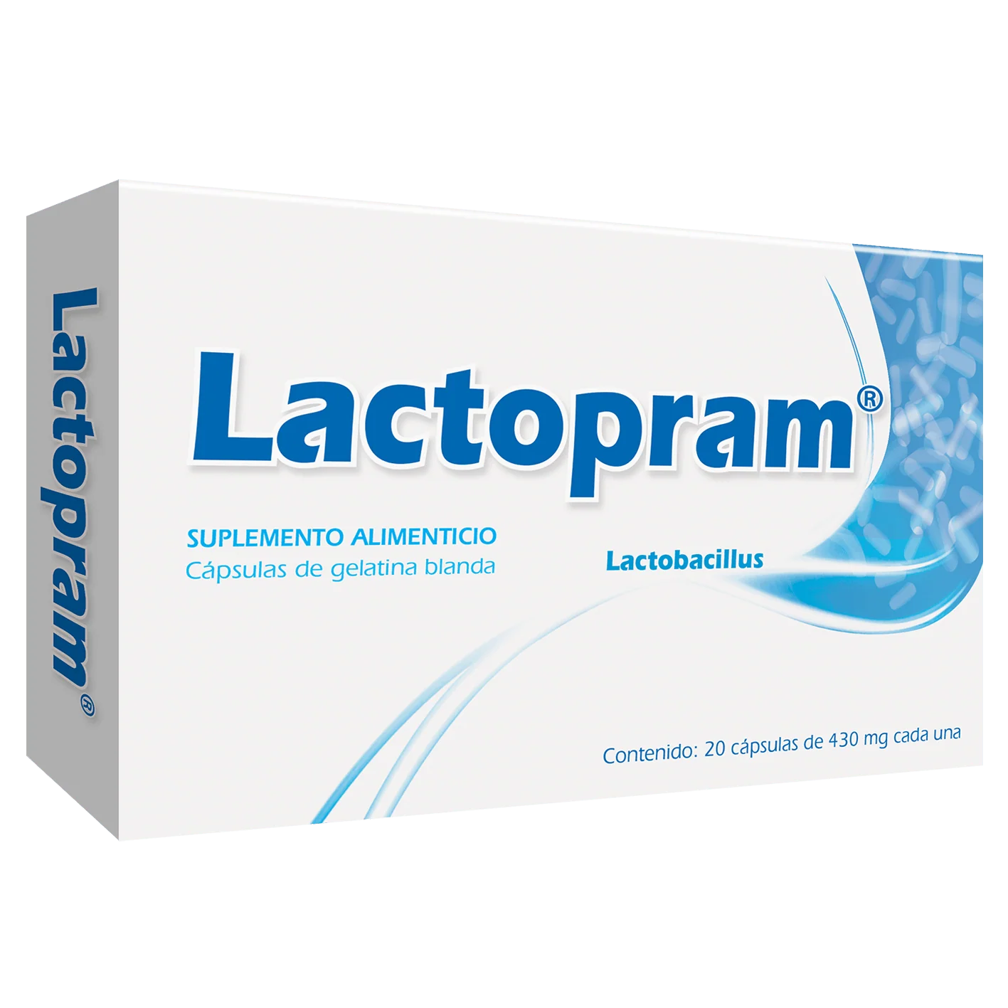 Lactopram 430 Mg S Ali Con 20 Capsulas Lgen