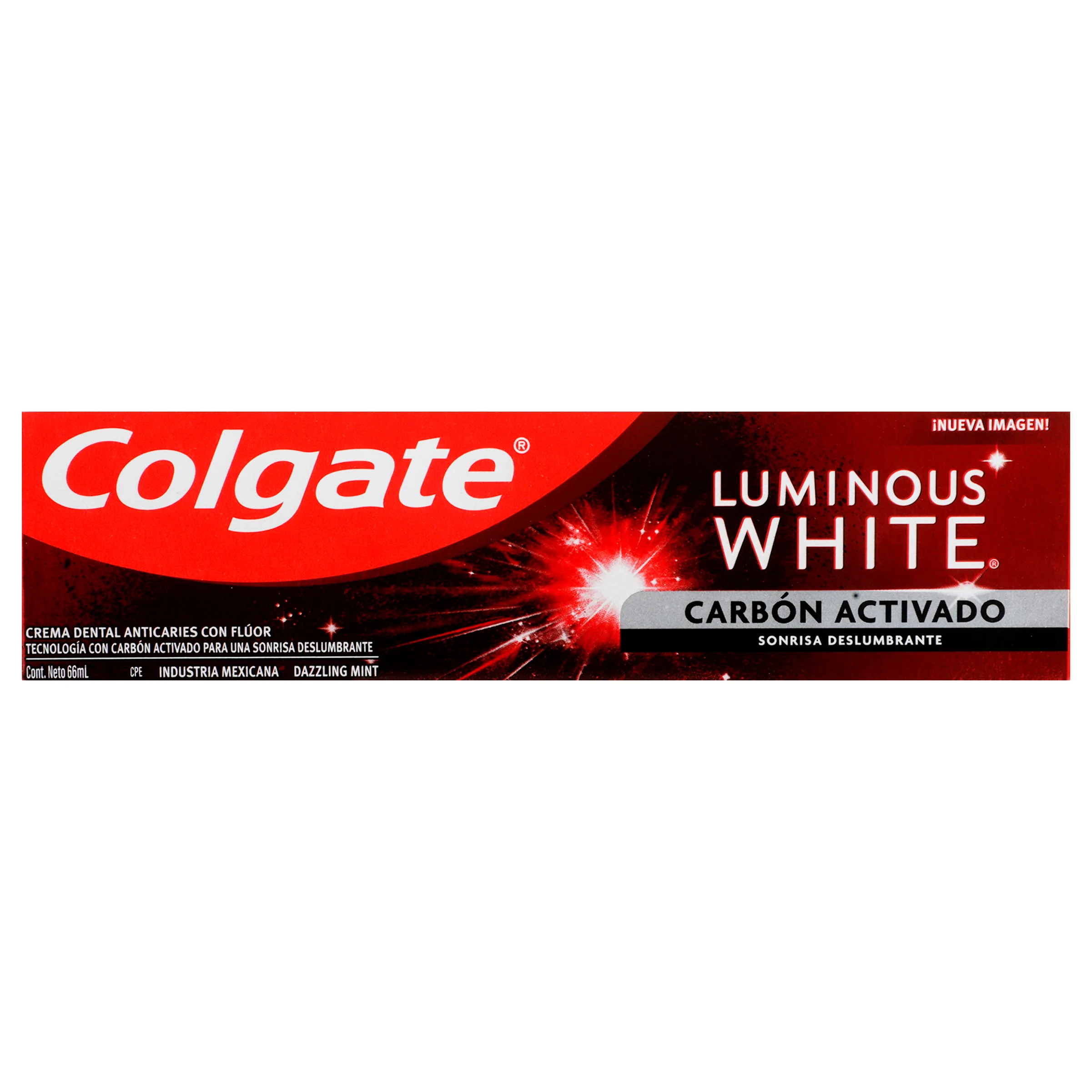 Crema Dental Colgate Luminous White Carbon 66 Ml