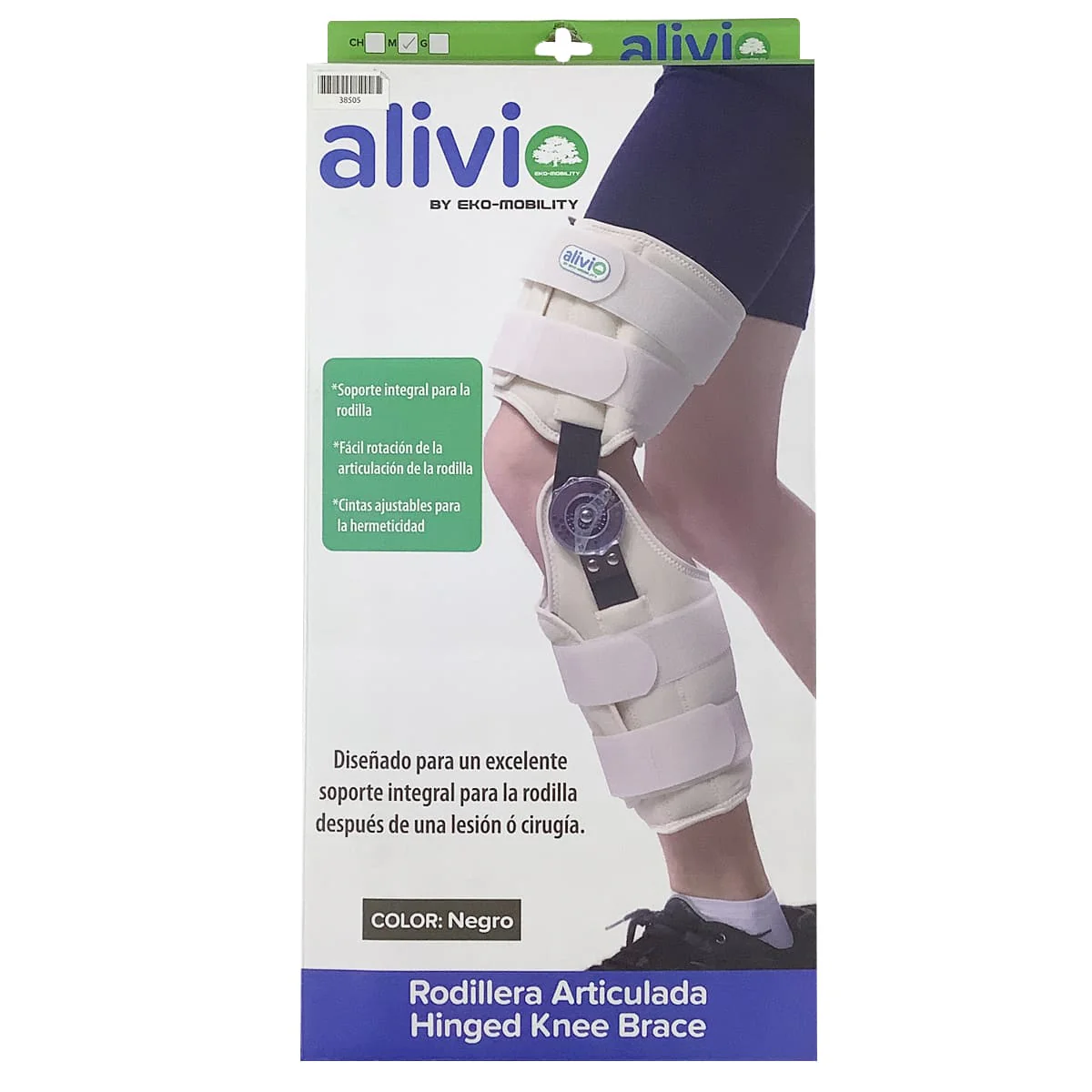 Alrod005M Manga Para Rodilla Articulada Eko Mobility