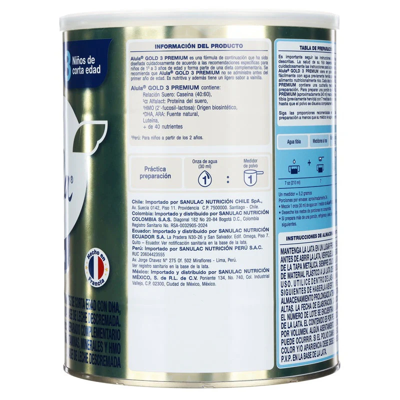 Progress Gold Alula E-3 Polvo 900 G