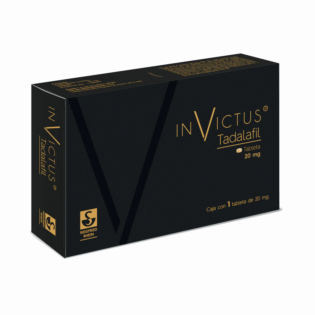Invictus 20 Mg - Caja Con 1 Tableta (Tadalafil) - Image 3