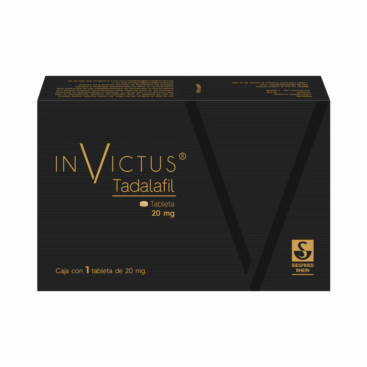 Invictus 20 Mg - Caja Con 1 Tableta (Tadalafil) - Image 4